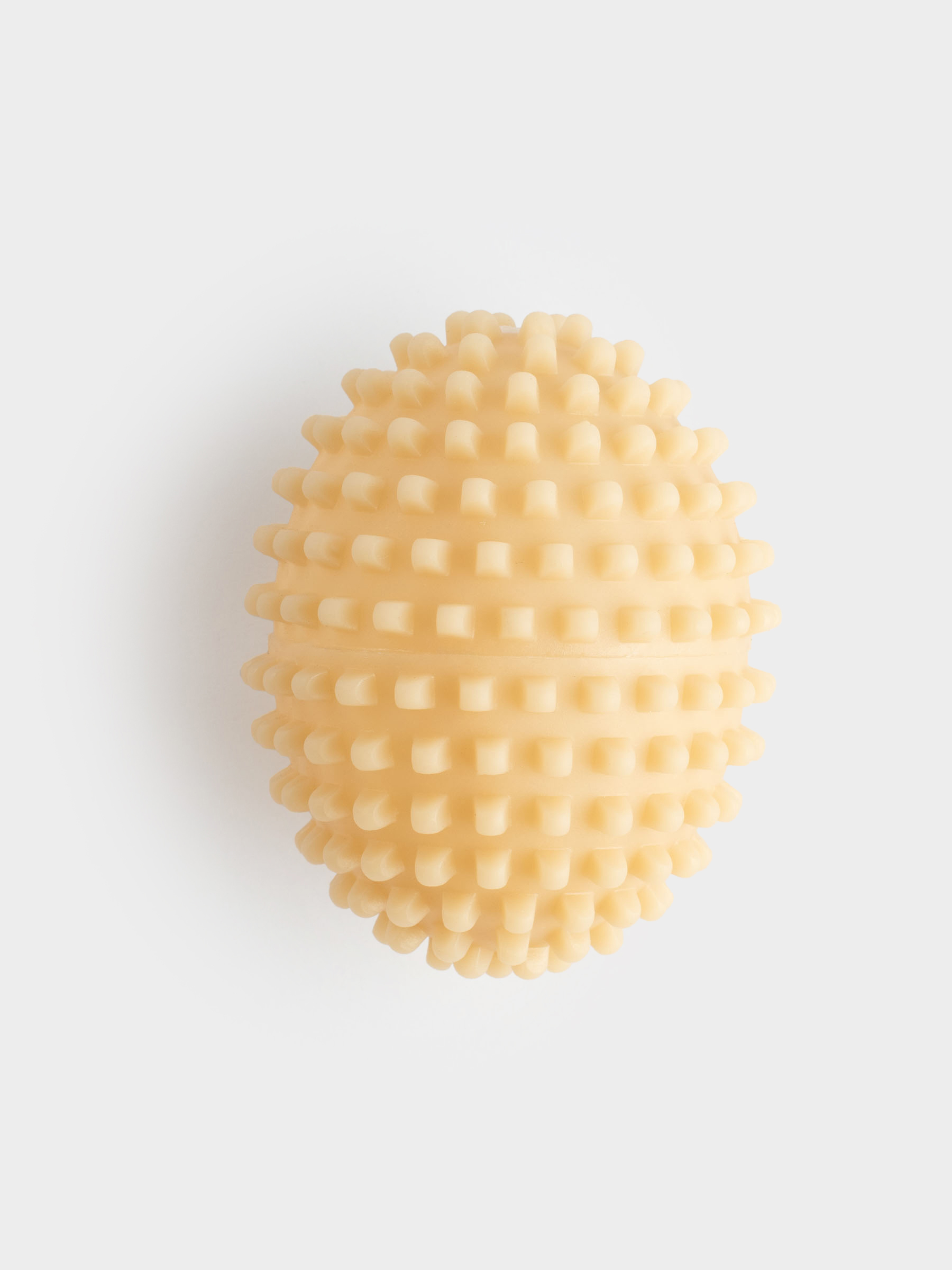 Washing ball, 8 cm, 2 pcs, PVC, beige, Oval, Washing ball, image-3
