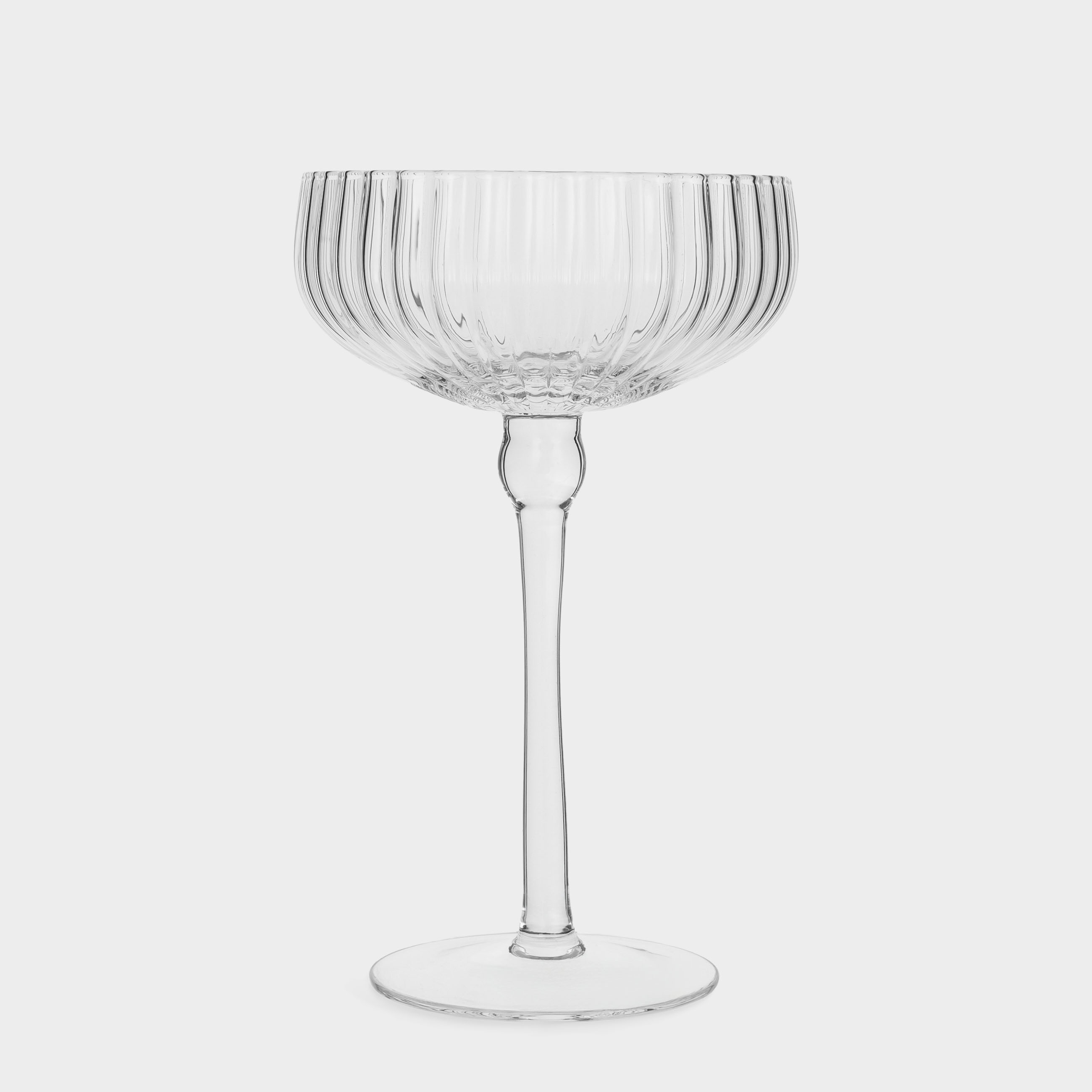 Champagne coupe glass, 300 ml, 2 pcs, glass, Blossom R, image-2