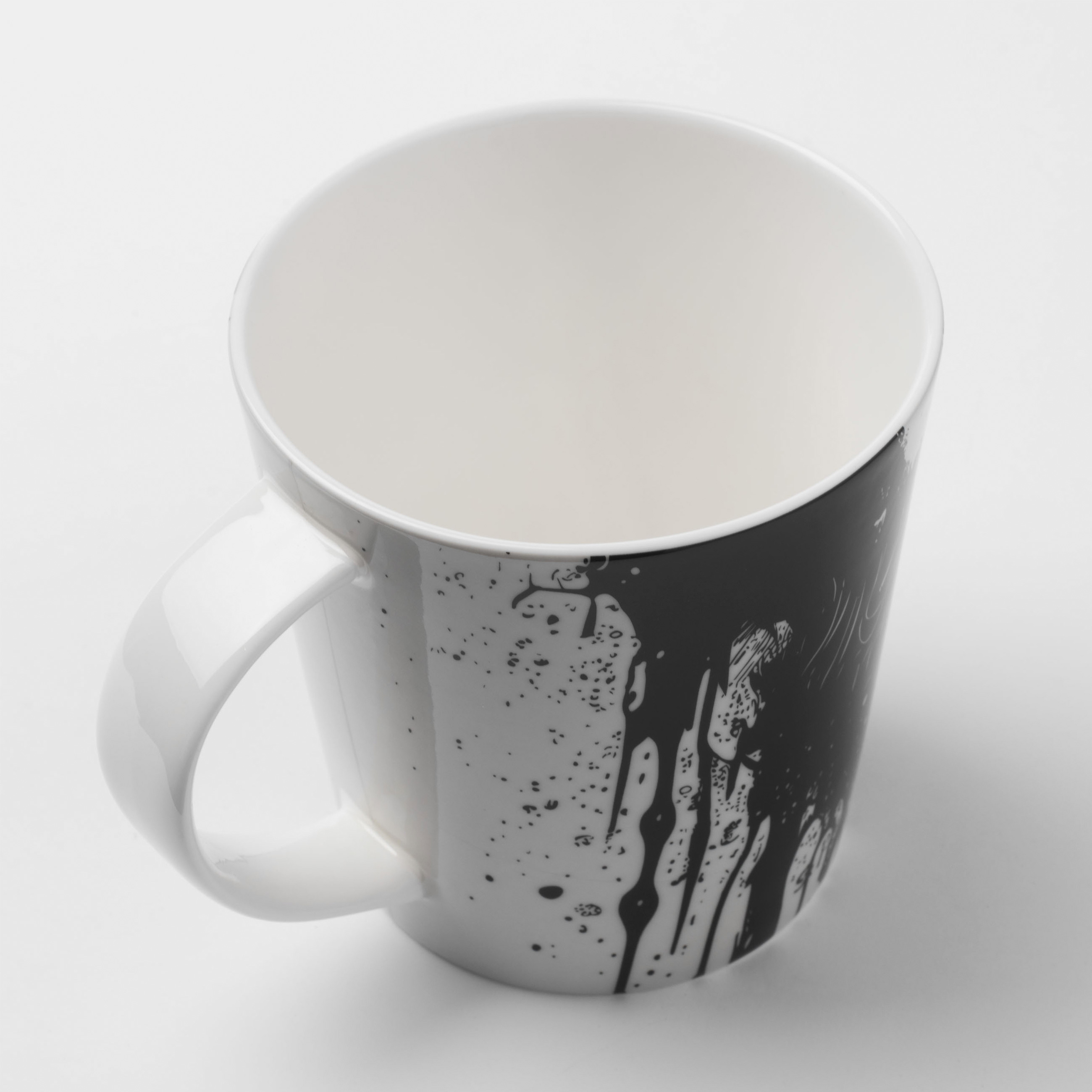 Mug, 450 ml, porcelain F, white, Beard, Brutal изображение № 4