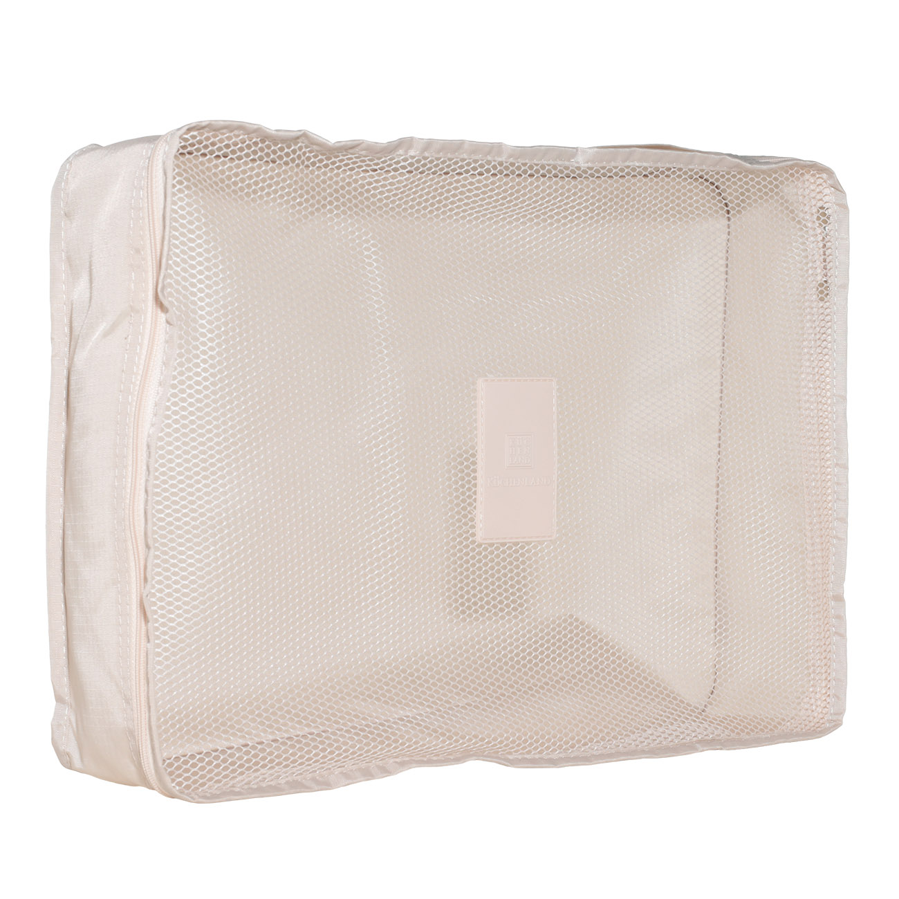 Travel organizer set, Set of 3, polyester, beige, Easy Travel