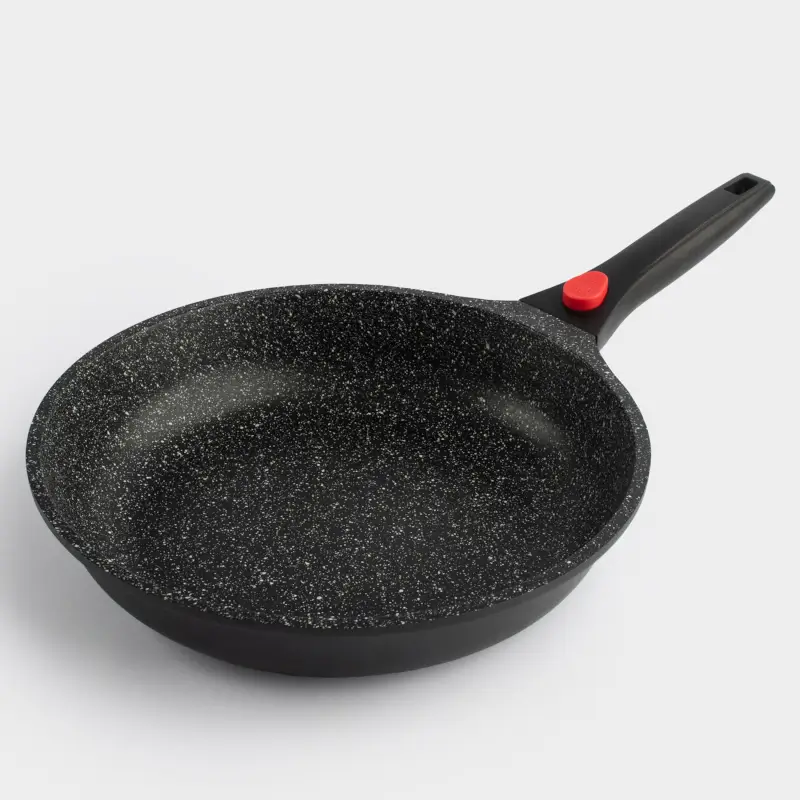 Frying pan, 28 cm, removable handle, coated, aluminum, Solution Red 2 ,image-0