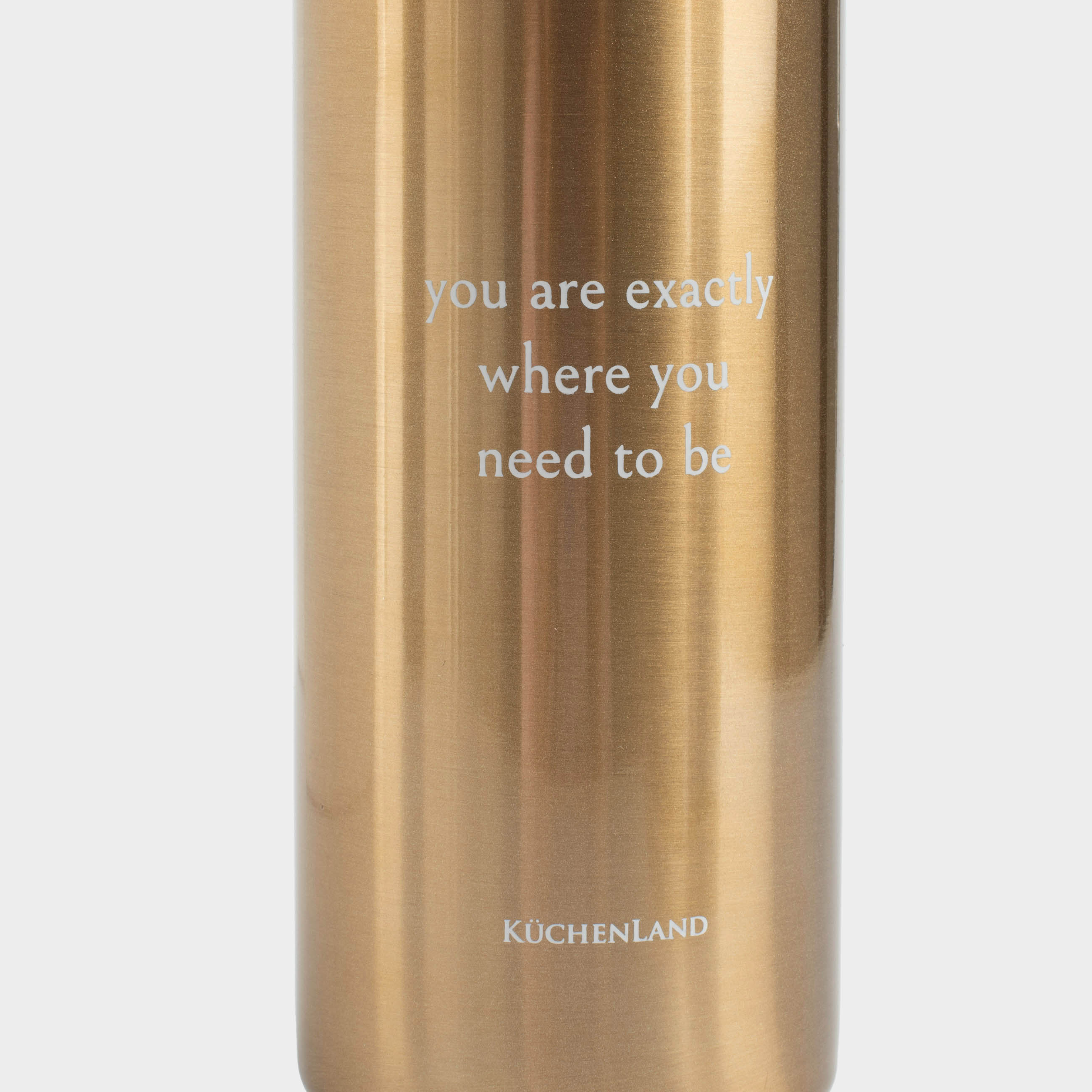 Thermo Mug, 400 ml, steel, golden, Classic gold, image-2