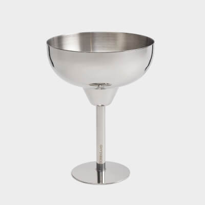 Drinking glass, 250 ml, steel, silver, Classic ,image-0