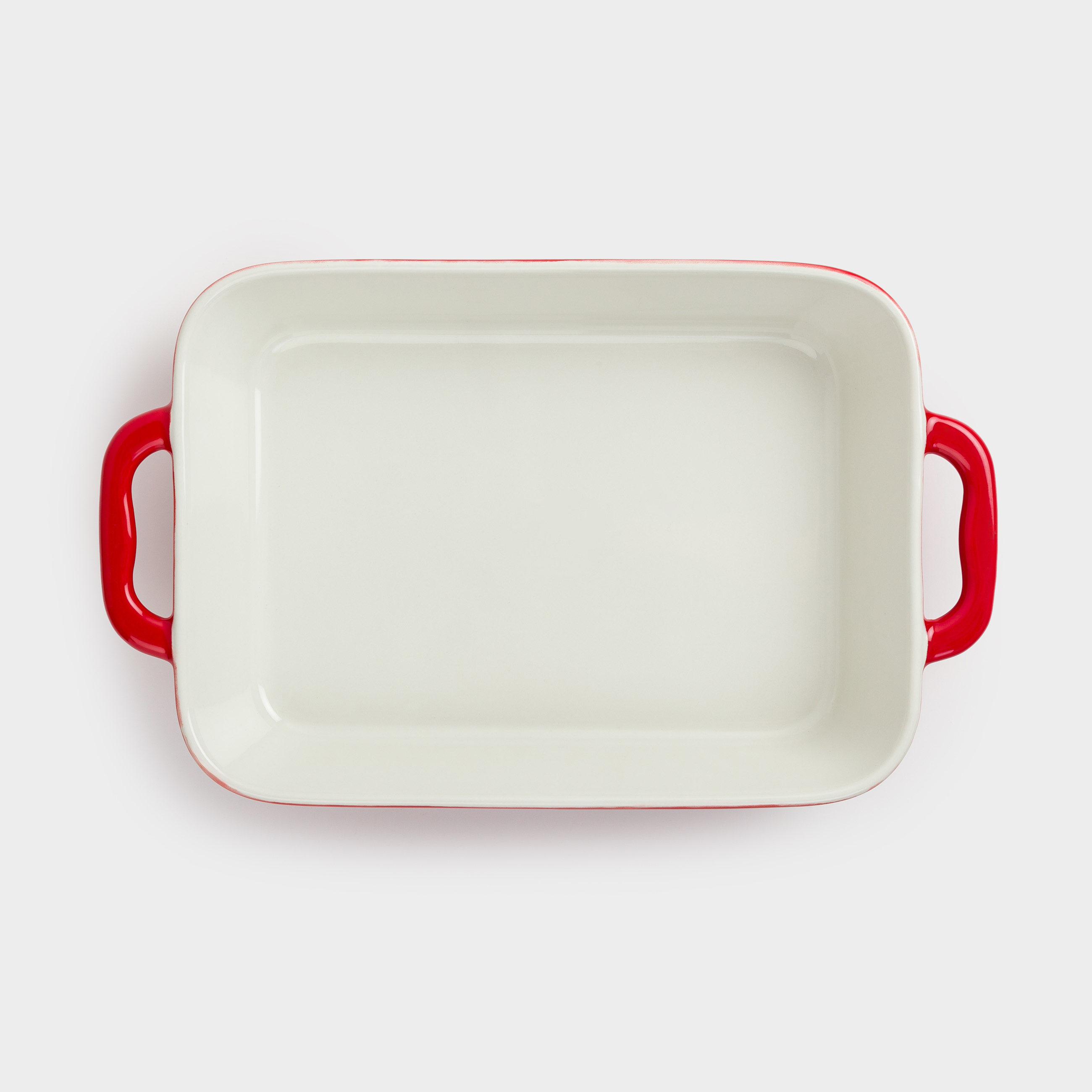 Baking dish, 27x20 cm, ceramic, rectangular, burgundy, Gradient, Cakes gradient