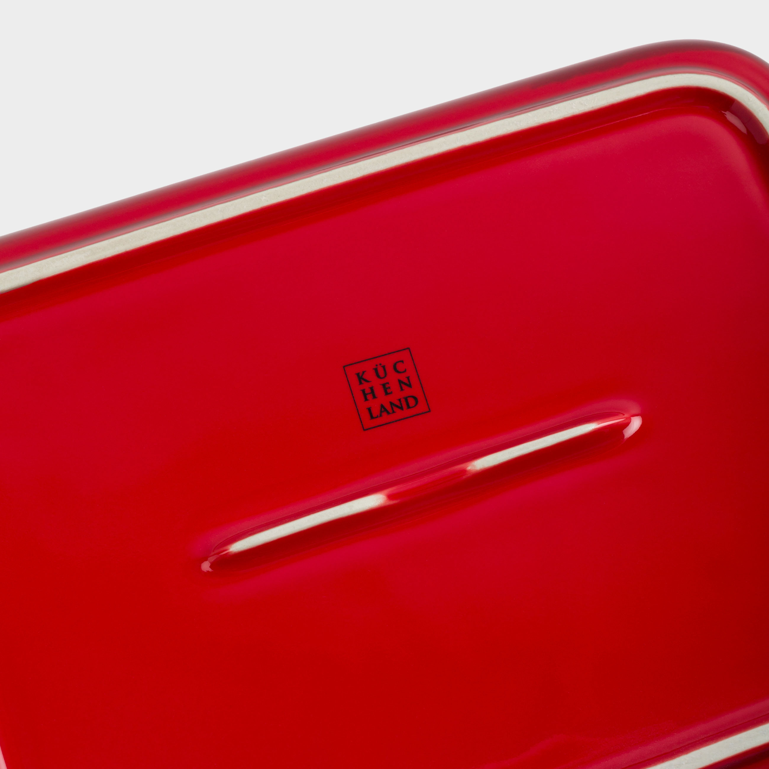 Baking dish, 27x20 cm, ceramic, rectangular, burgundy, Gradient, Cakes gradient