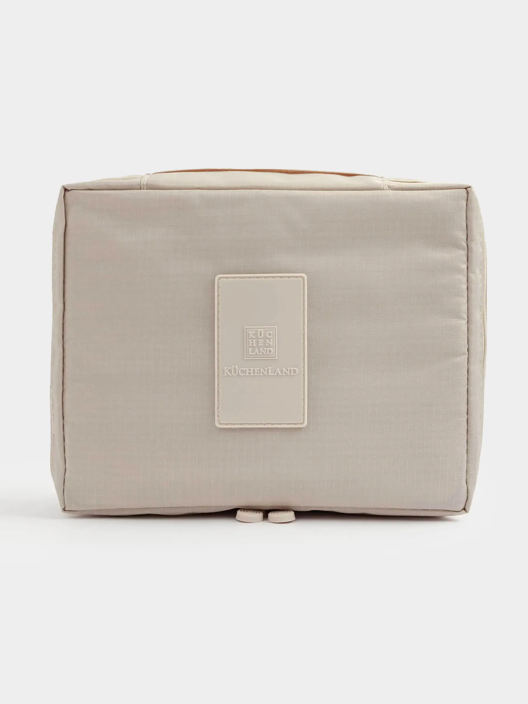 Travel Cosmetic Bag, 21х16 cm, polyester, beige, Easy Travel