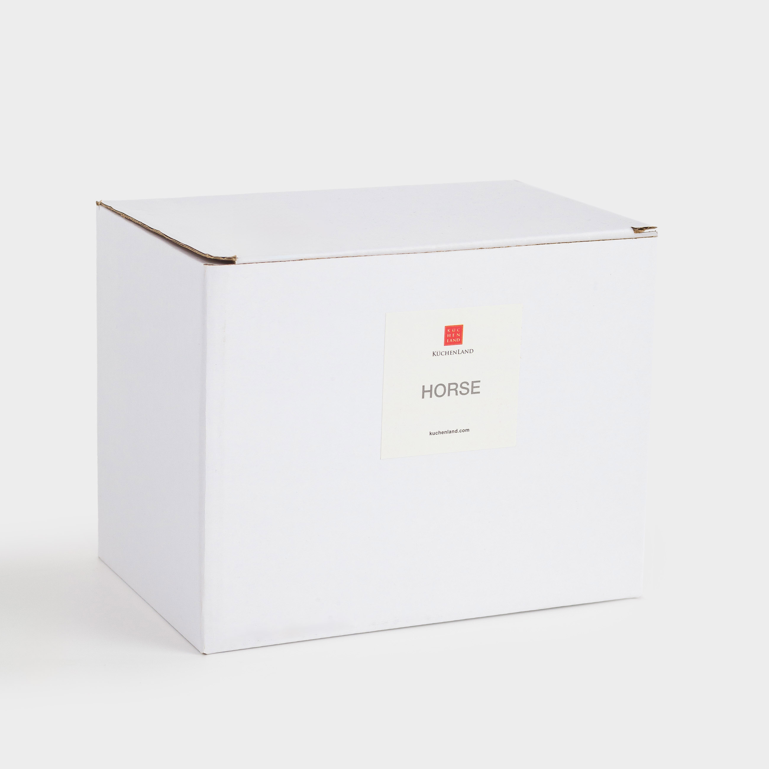 Mug, 500 ml, ceramic, black, Horse head, Horse, image-4