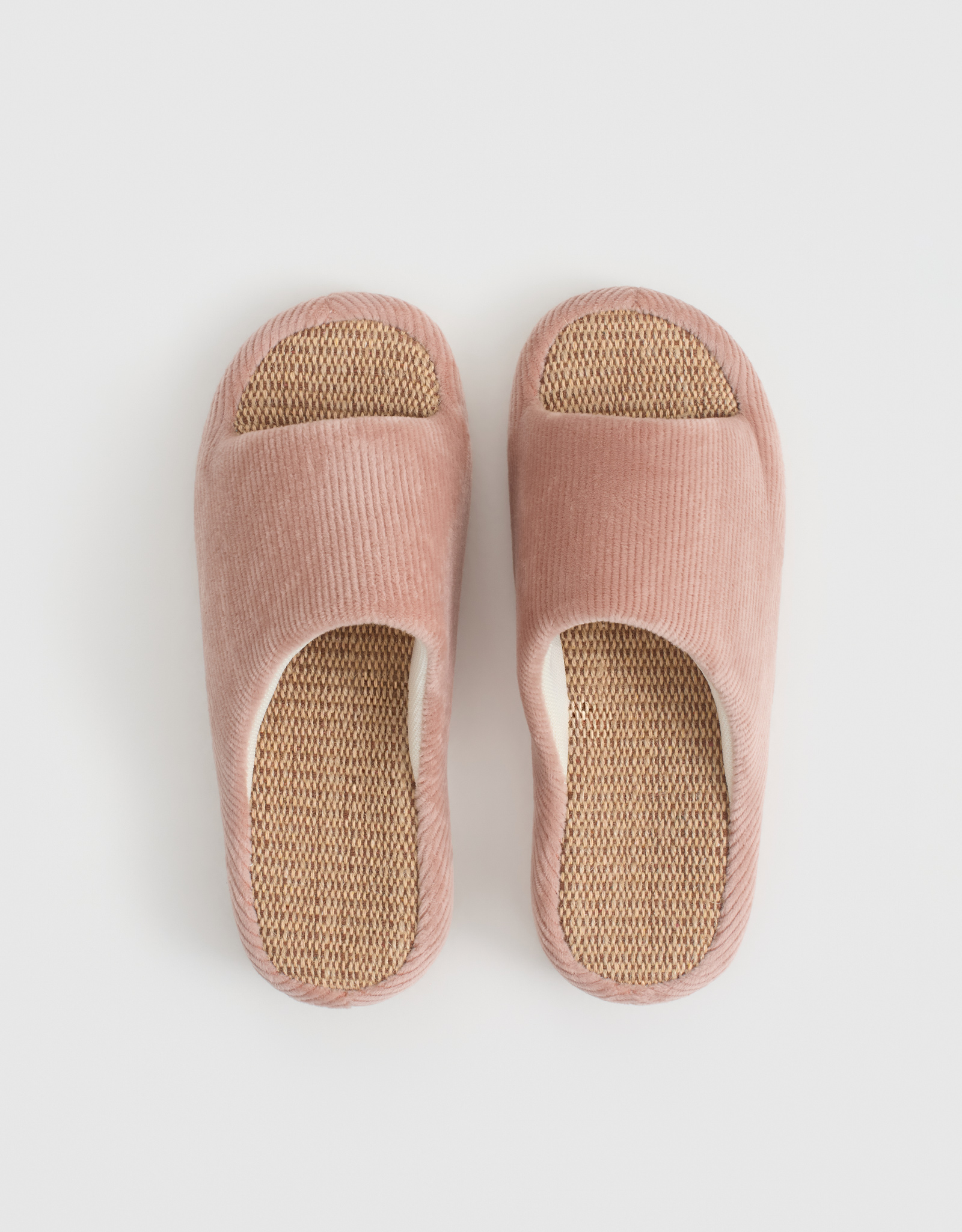 Slippers for women, home, polyester/spandex, peach, Isla, image-1