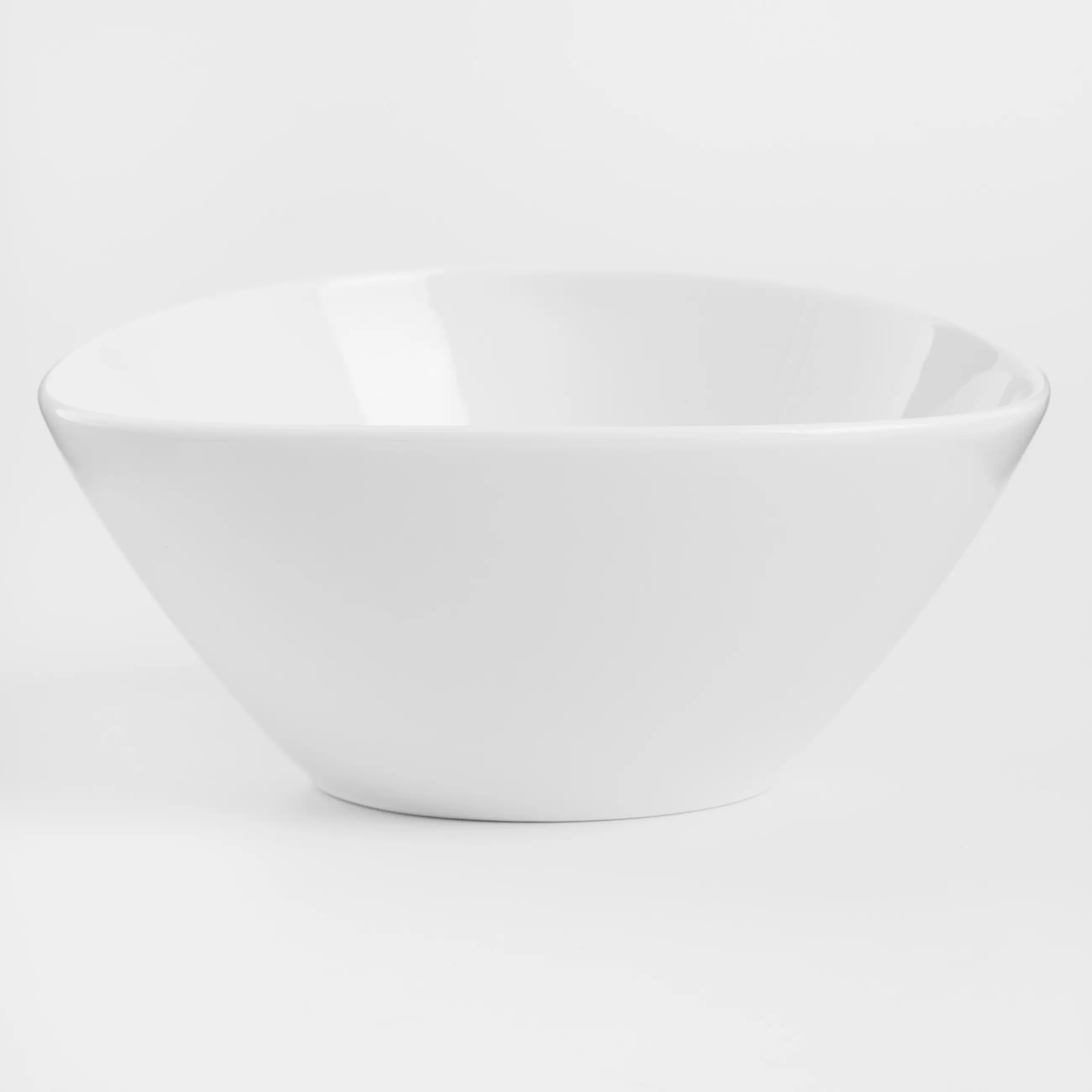 Salad bowl, 16x8 cm, 500 ml, porcelain P, white, Synergy, image-0