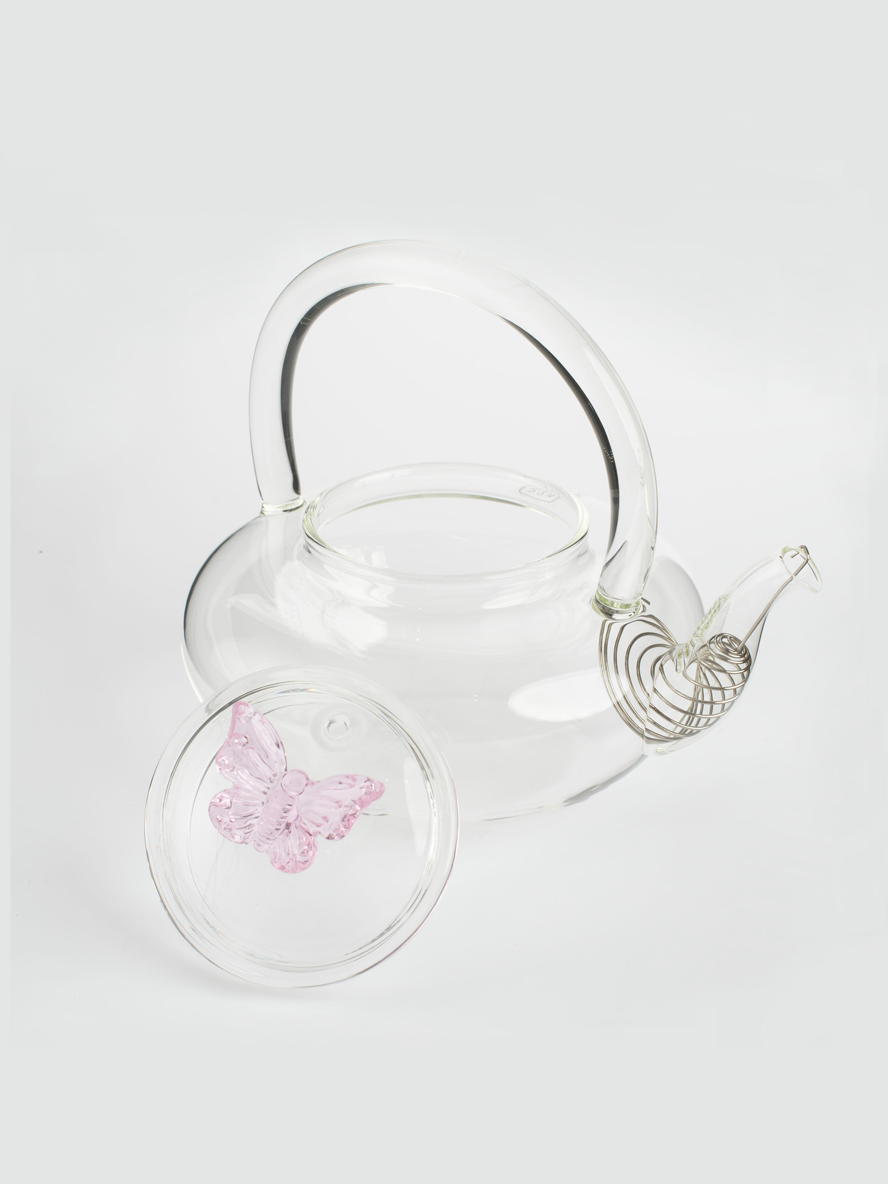 Teapot, 600 ml, glass B, Butterfly, Butterfly, image-6