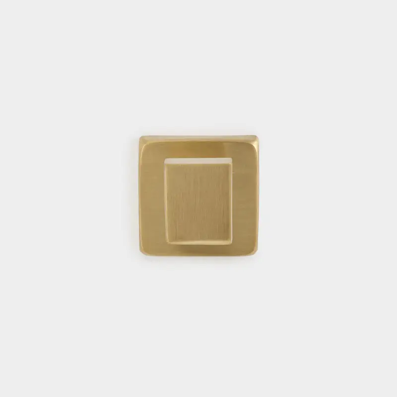 Hook, 6 cm, wall-mounted, steel, golden, Trend ,image-0