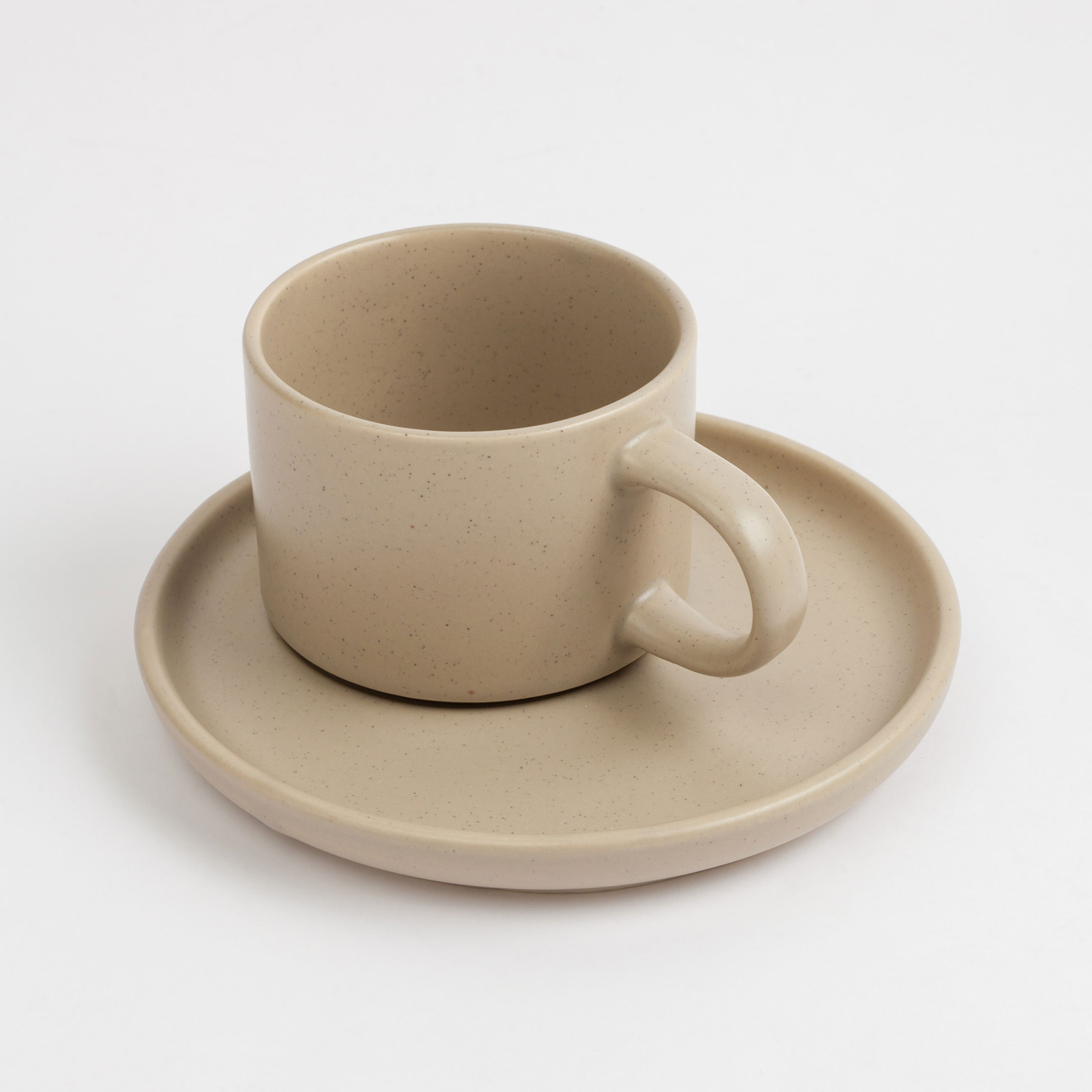 Tea pair, 1 persons, 2 items, 250 ml, porcelain N, beige, Latio