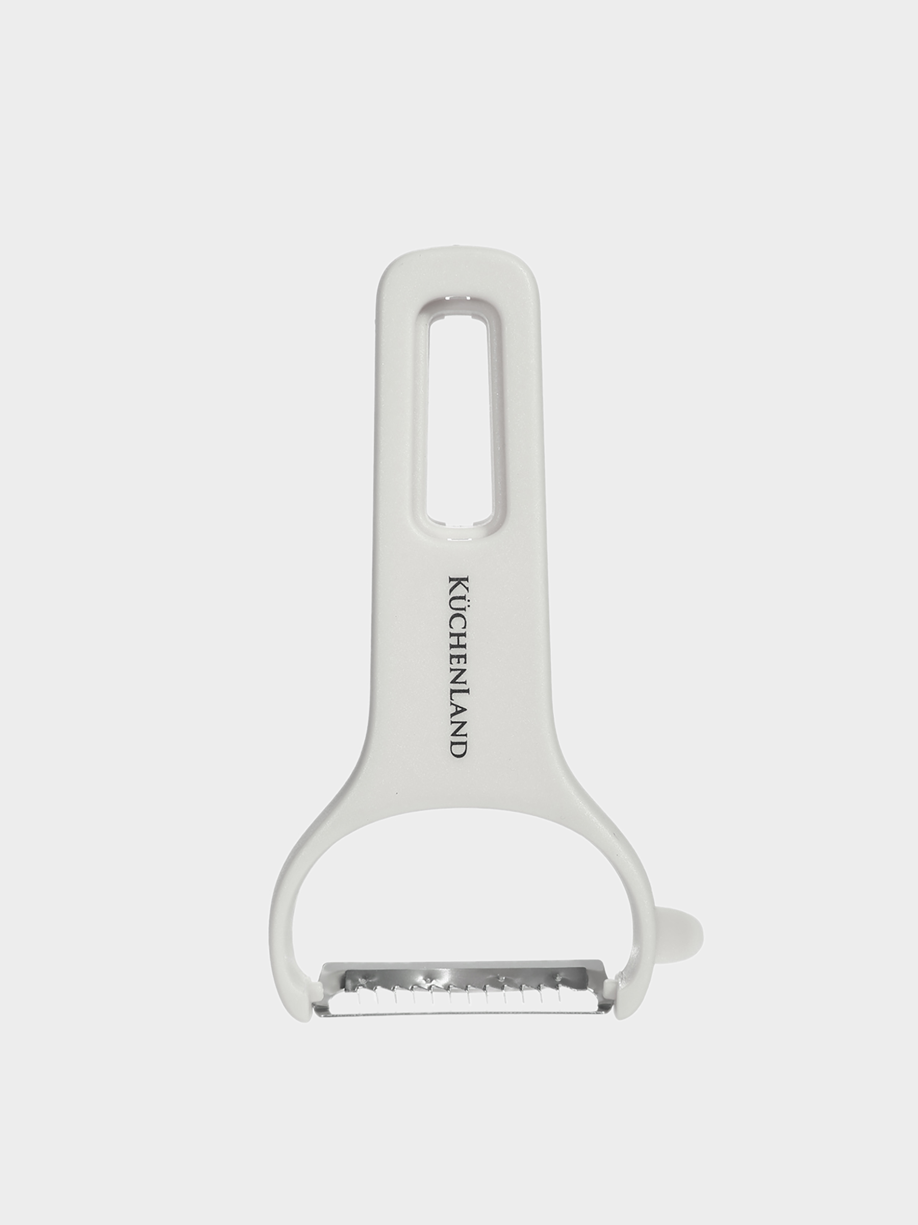 Vegetable peeler set, 3 pcs, Steel / plastic, Cream, Shred, image-2