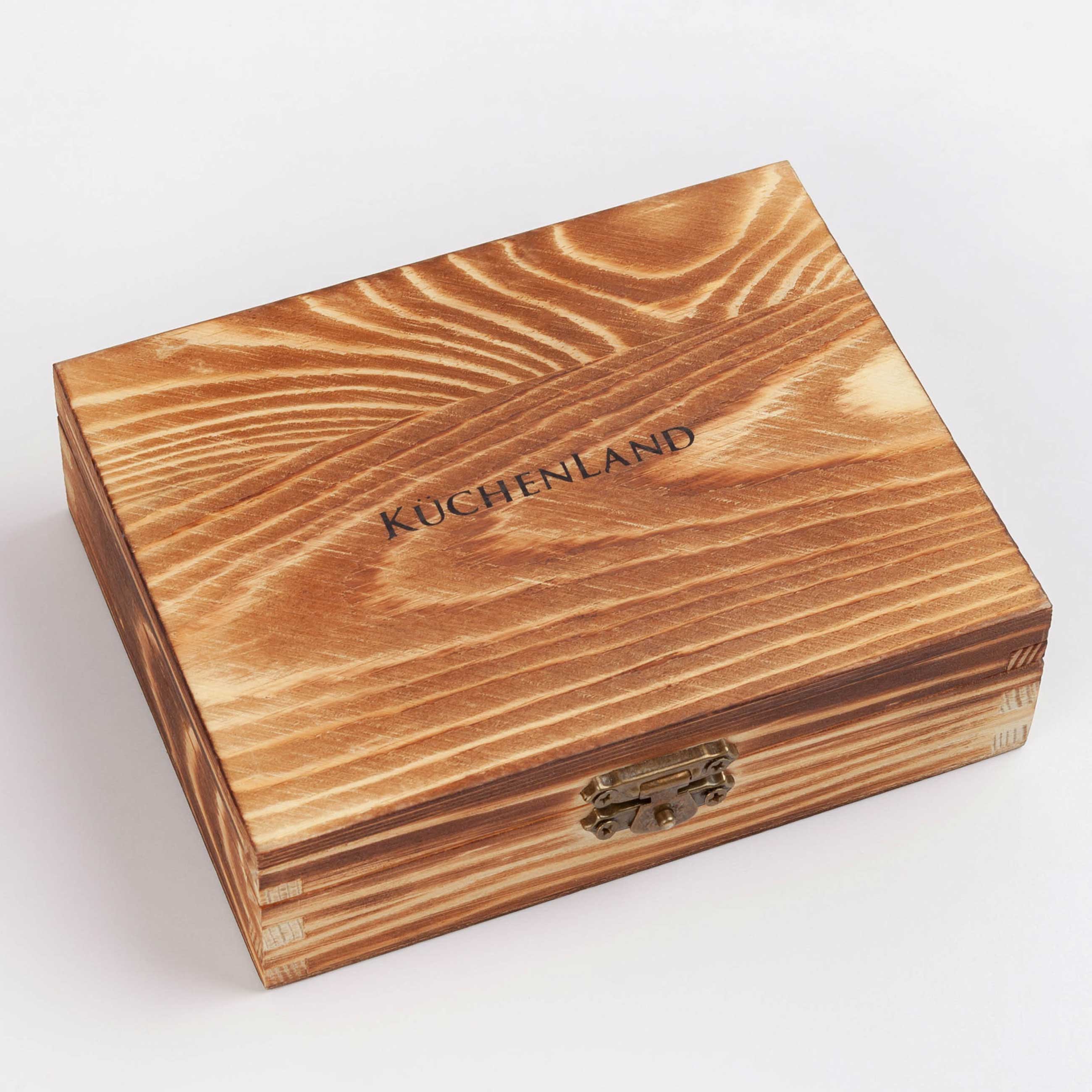 Set of cubes for cooling drinks, 12 pr, with tongs, in a box, marble / steel, Marble
