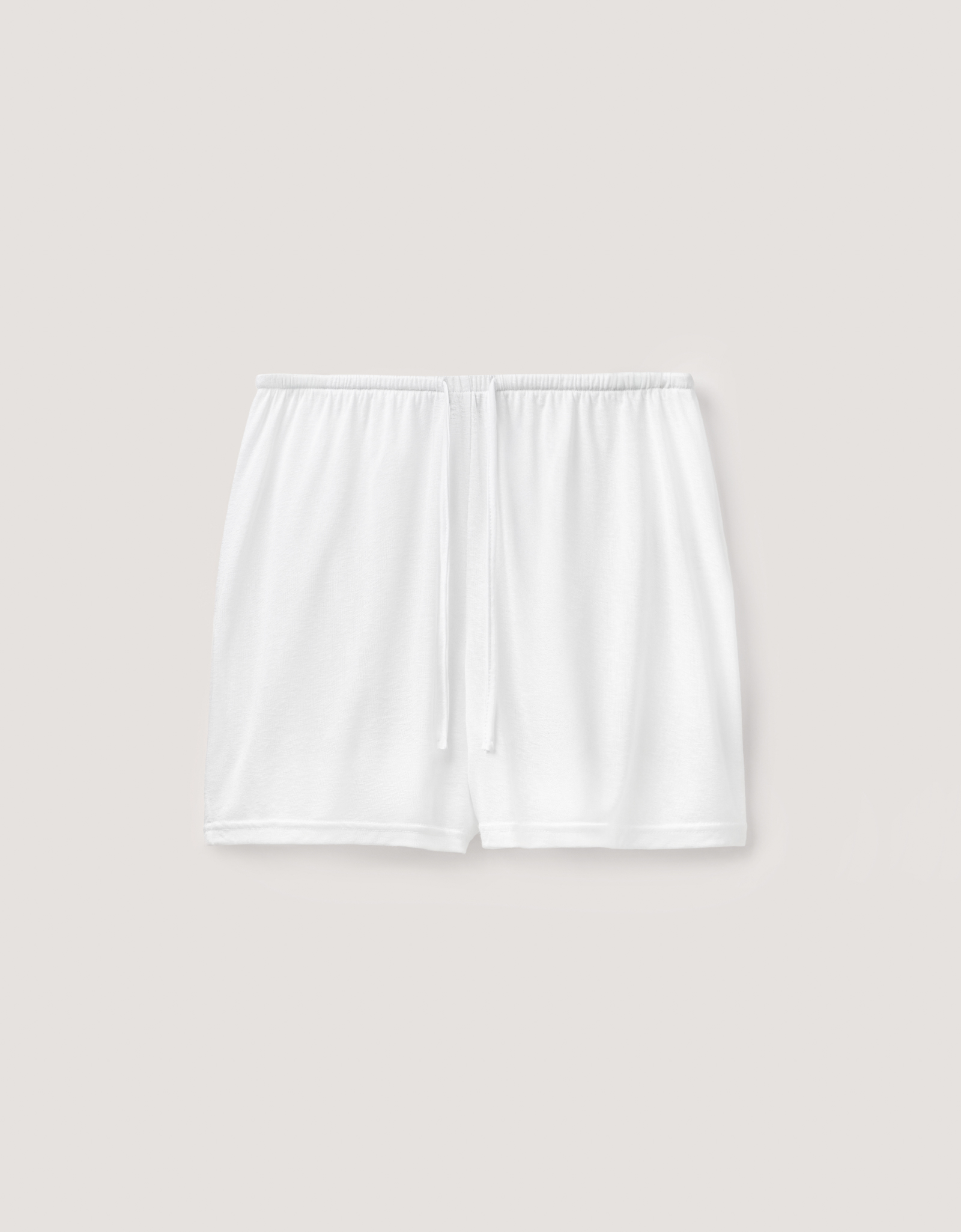Women's shorts, homewear, size S, viscose / polyester, white, Railia, image-6