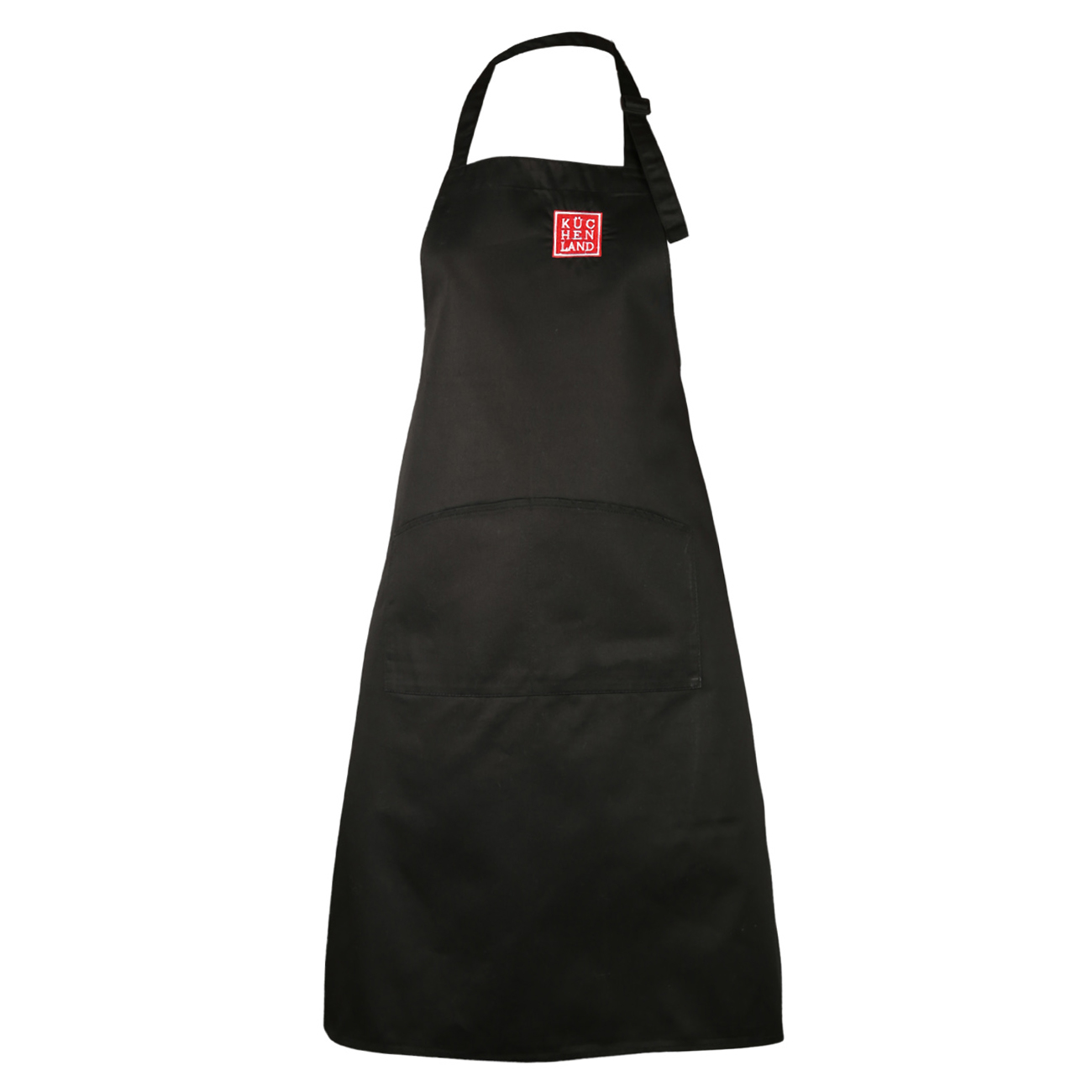 Apron, 67x90 cm, cotton, black