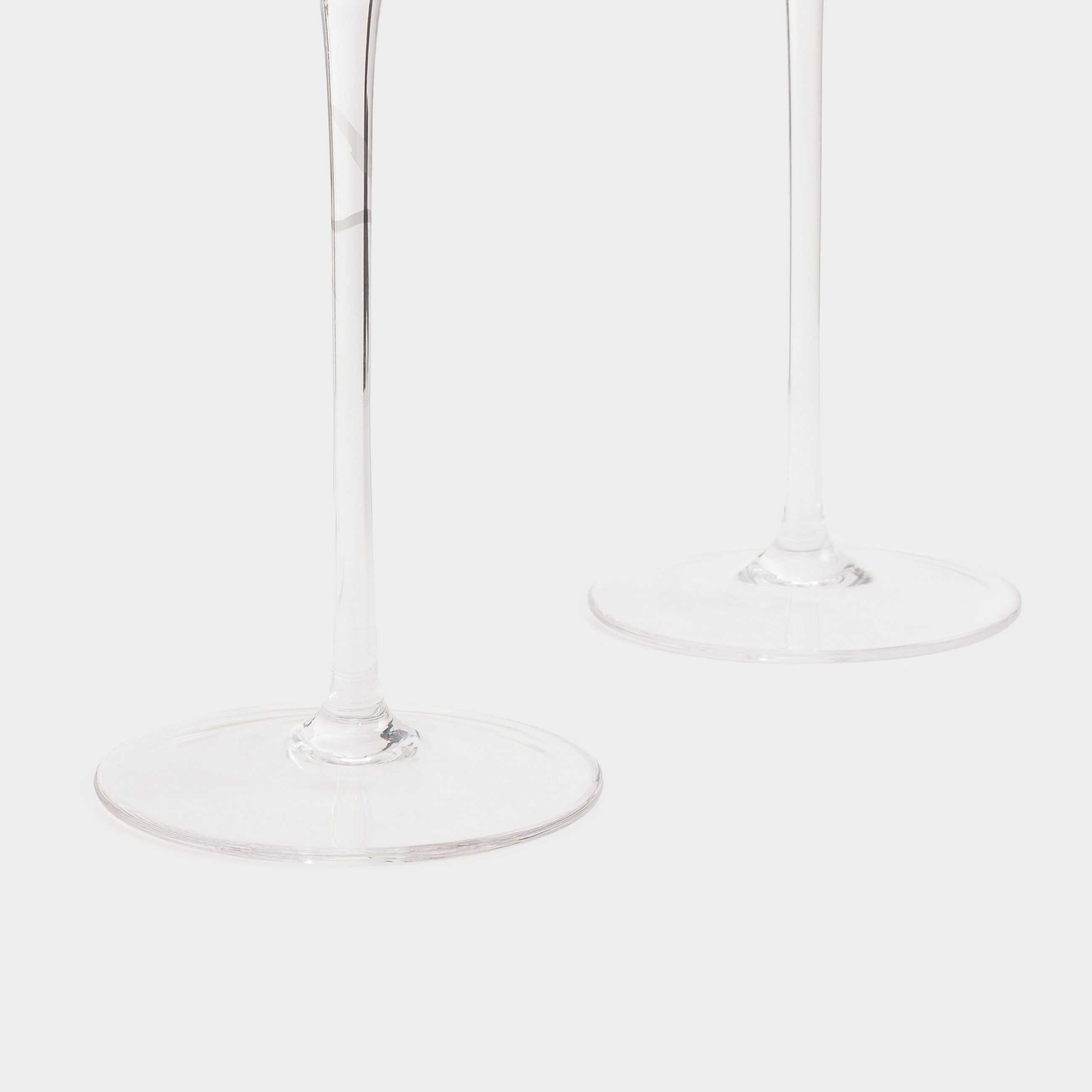 Champagne coupe glass, 220 ml, 2 pcs, glass, grey, Filo R color, image-2