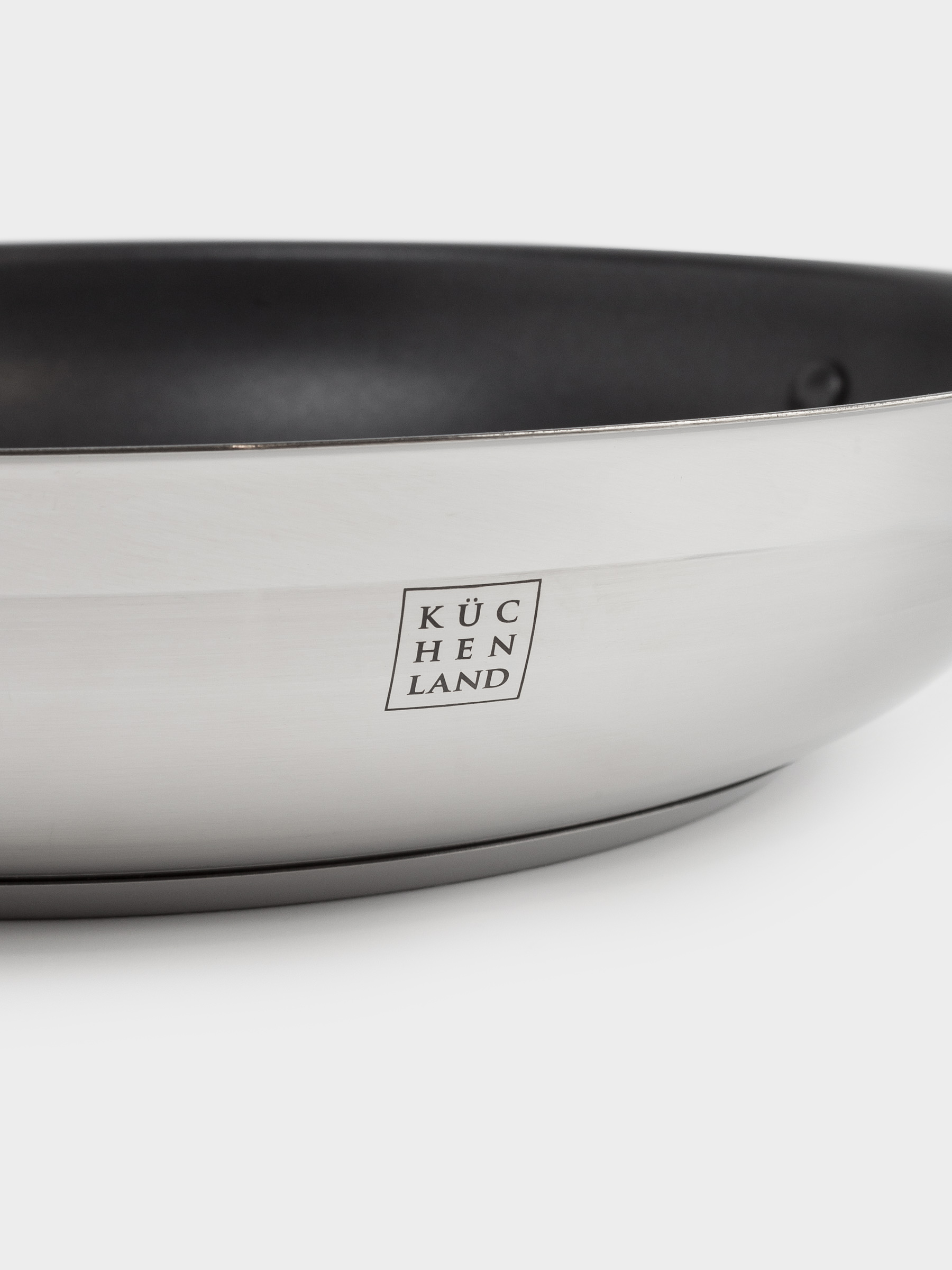 Frying pan, 28 cm, coated, steel, Silver Stone, image-4