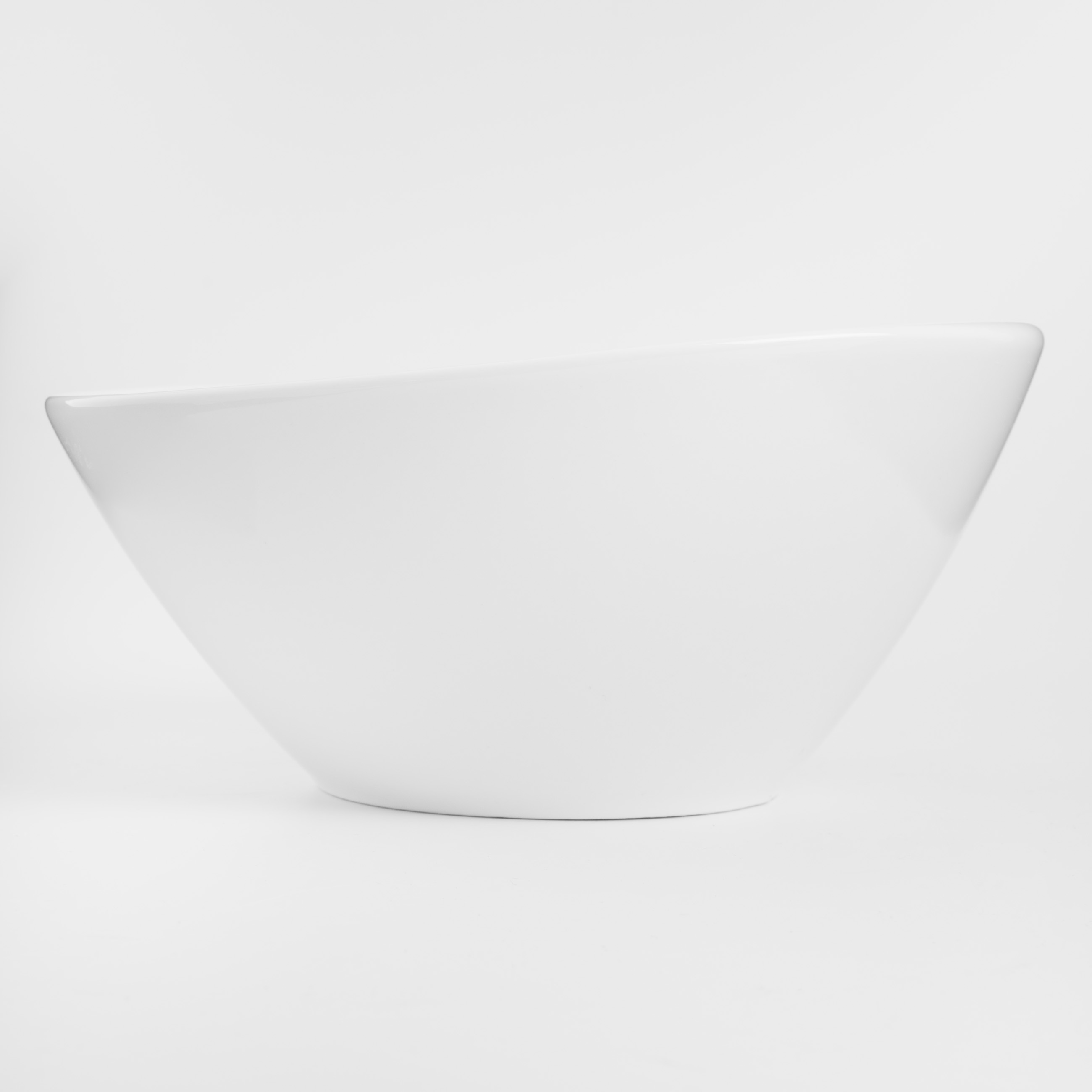 Salad bowl, 16x8 cm, 500 ml, porcelain P, white, Synergy