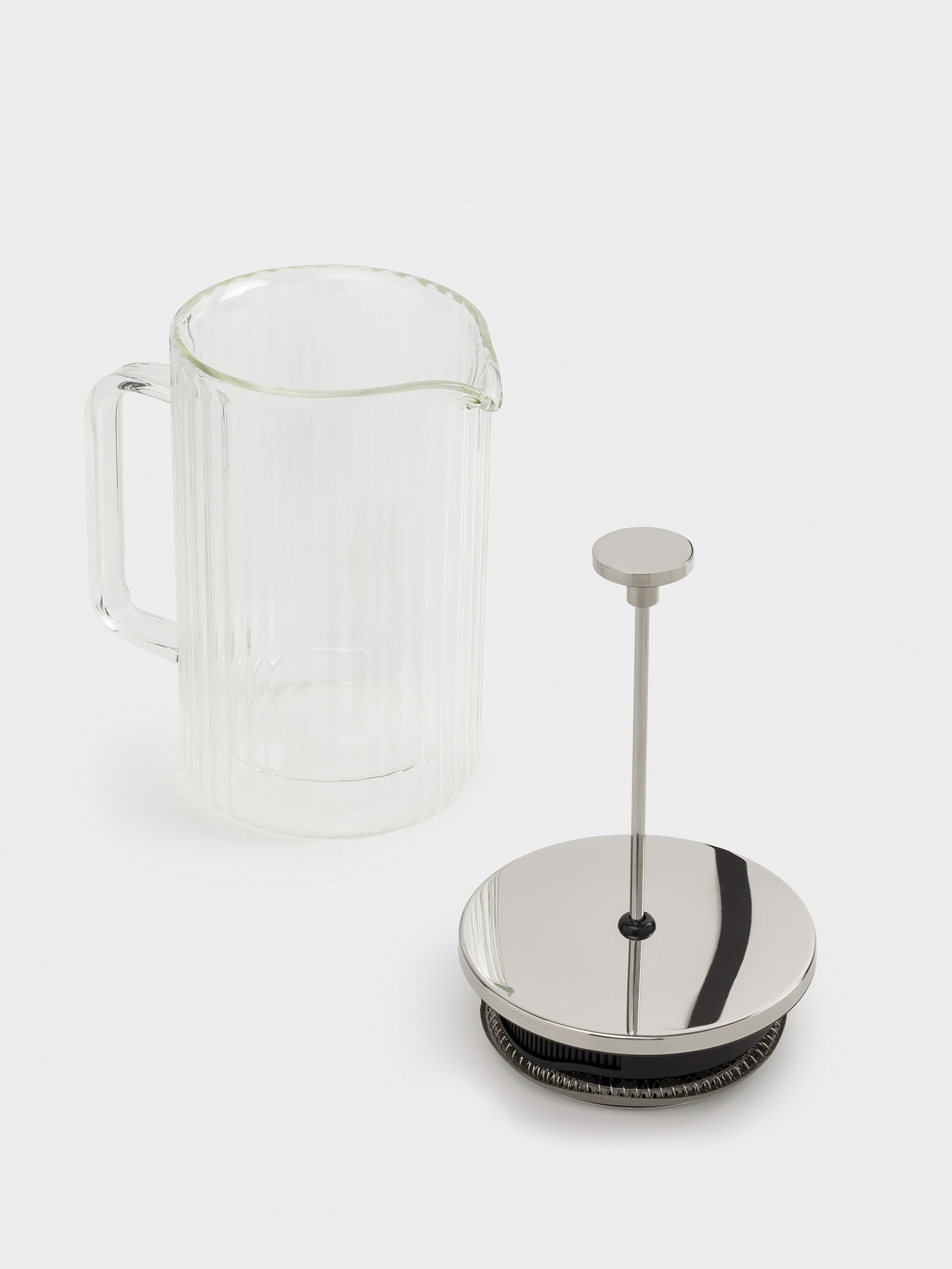 French press, 800 ml, glass B, Air ribby, image-5