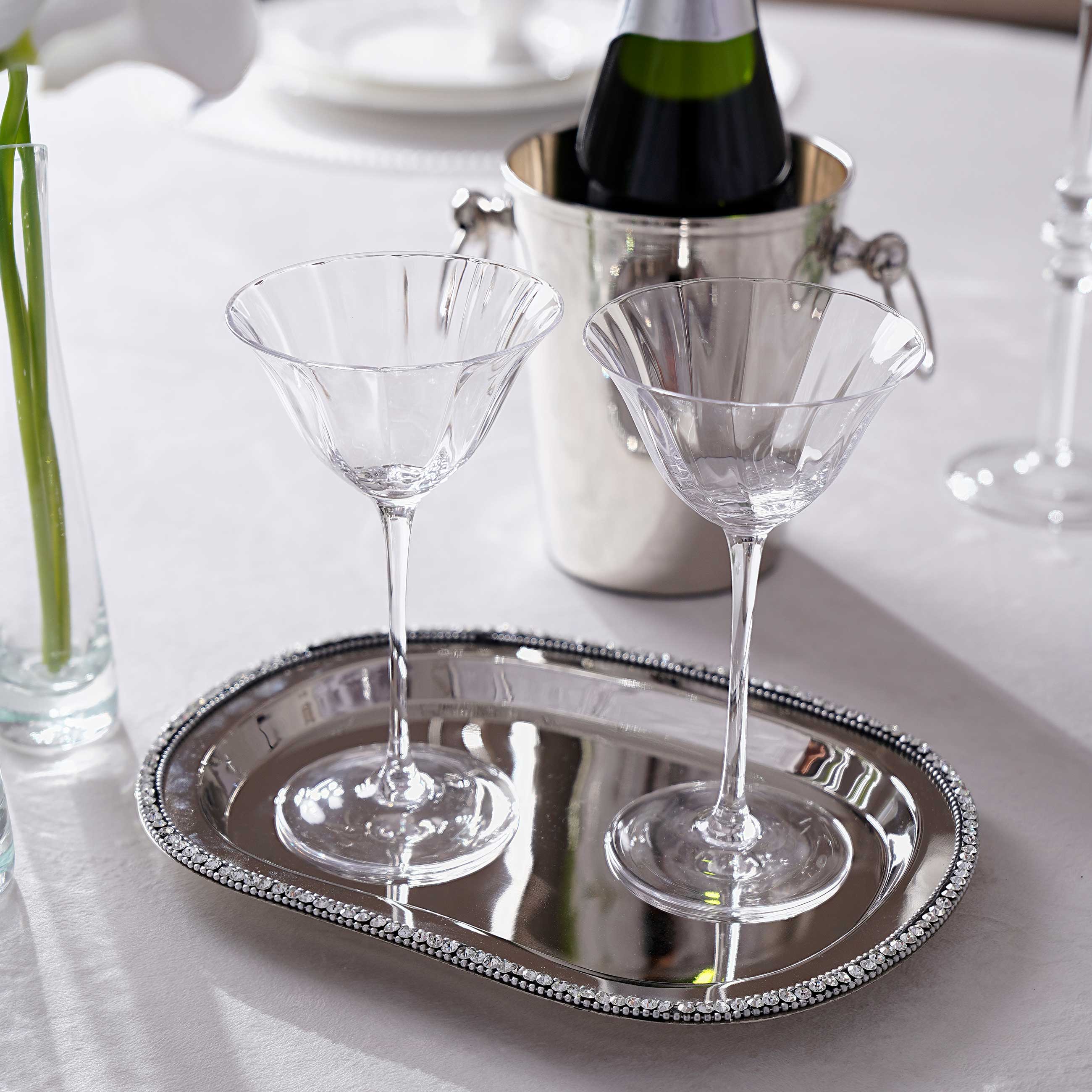 Champagne coupe glass, 150 ml, 2 pcs, glass, Liguria, image-5