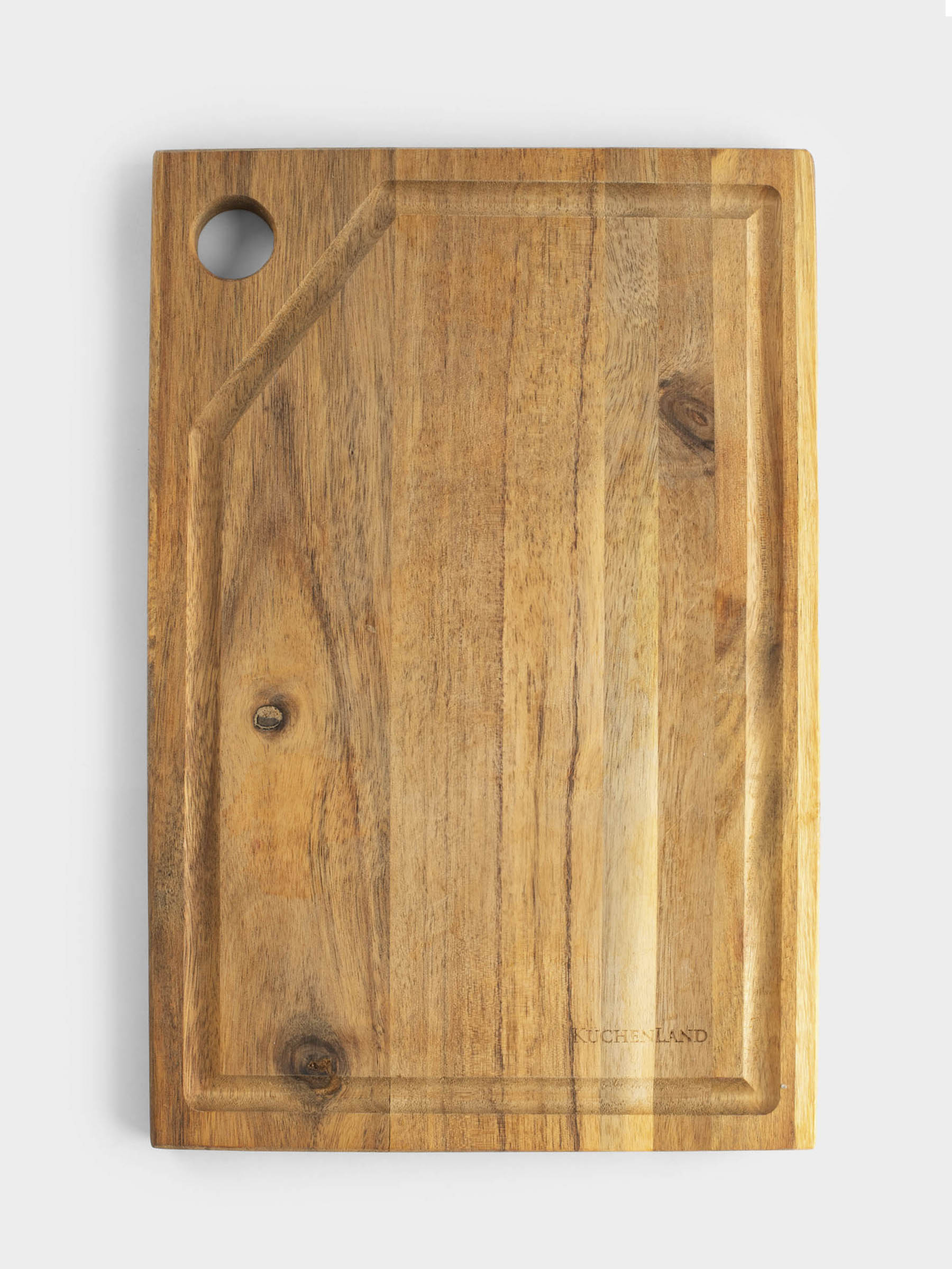 Cutting board, 33x25 cm, rectangular, wood, Noble tree, image-0