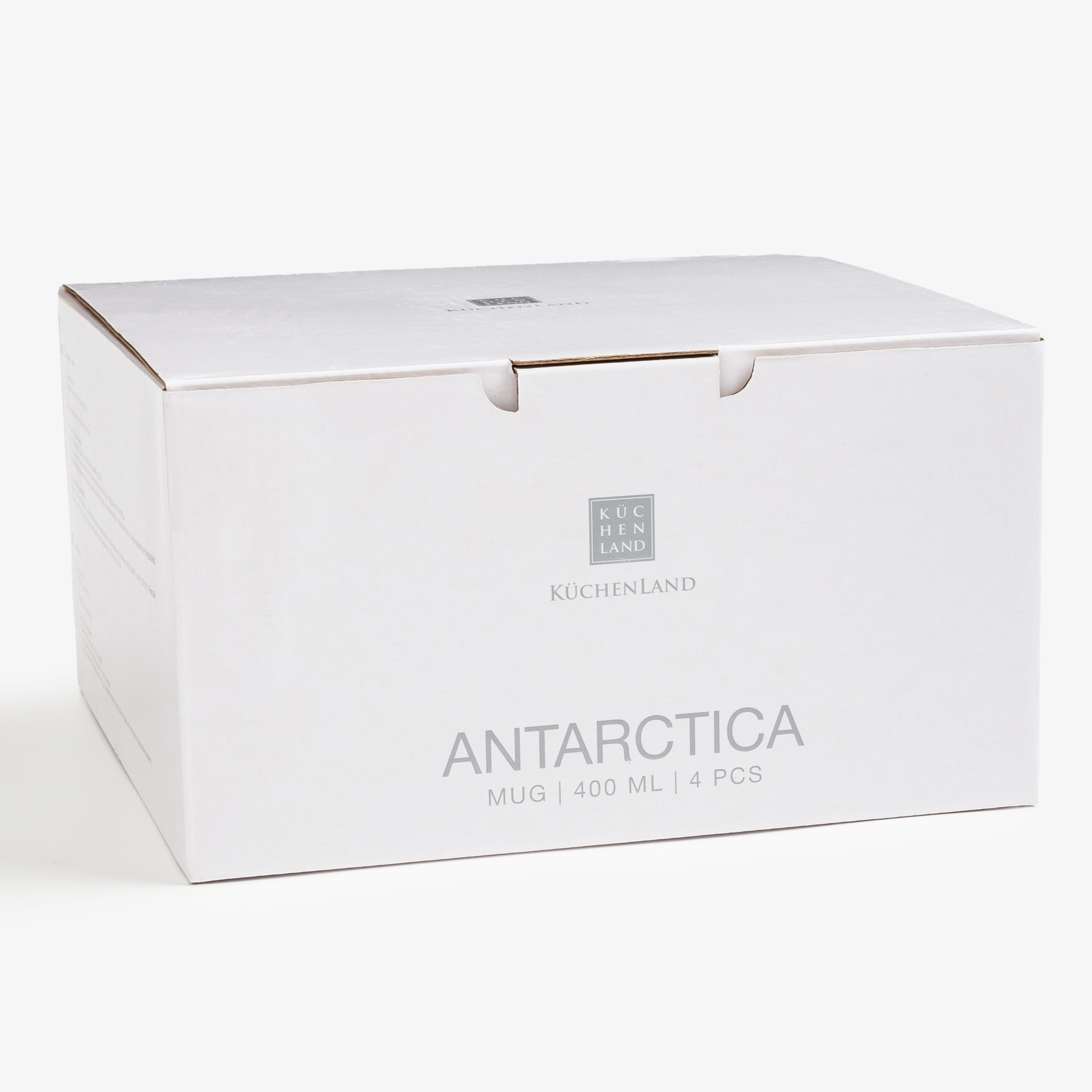 Mug, 400 ml, 4 pcs, porcelain F, Antarctica