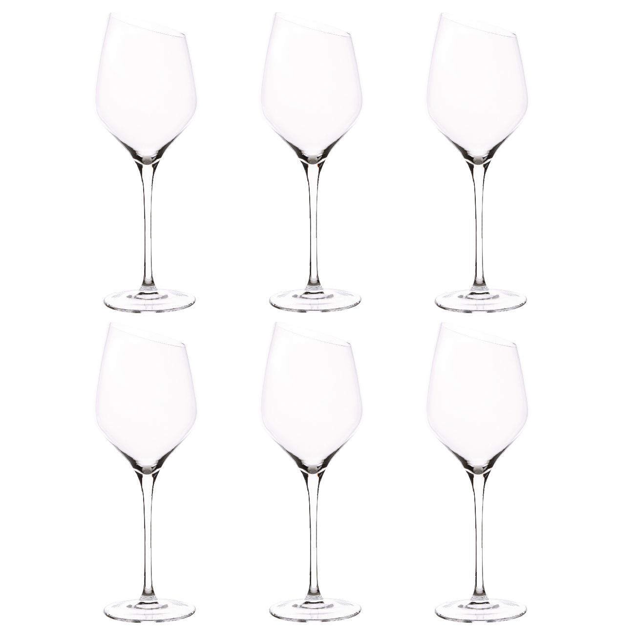 Drinking glass, 460 ml, 6 pcs, glass, Charm L, image-0