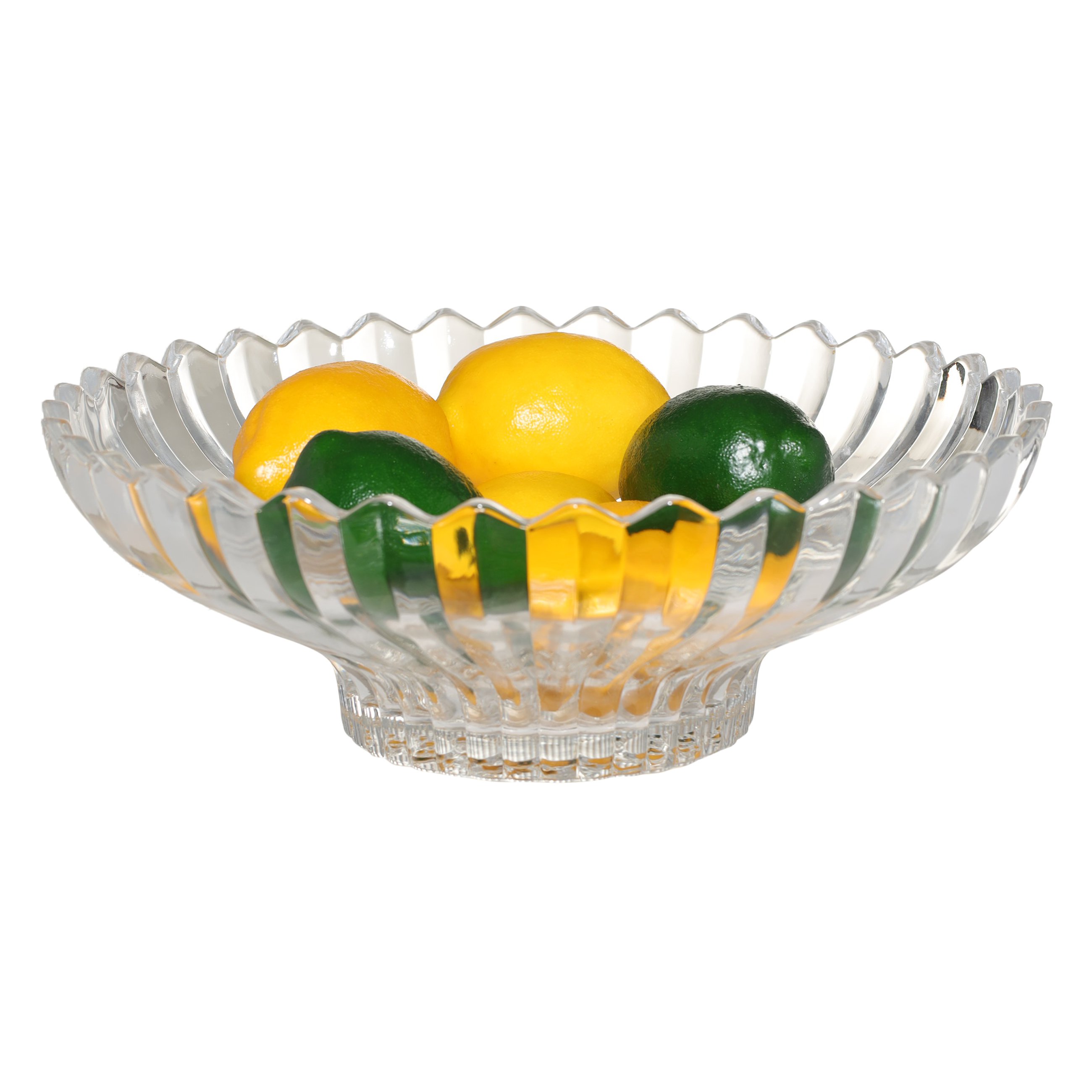Fruit vase, 32x11 cm, glass R, Alpine