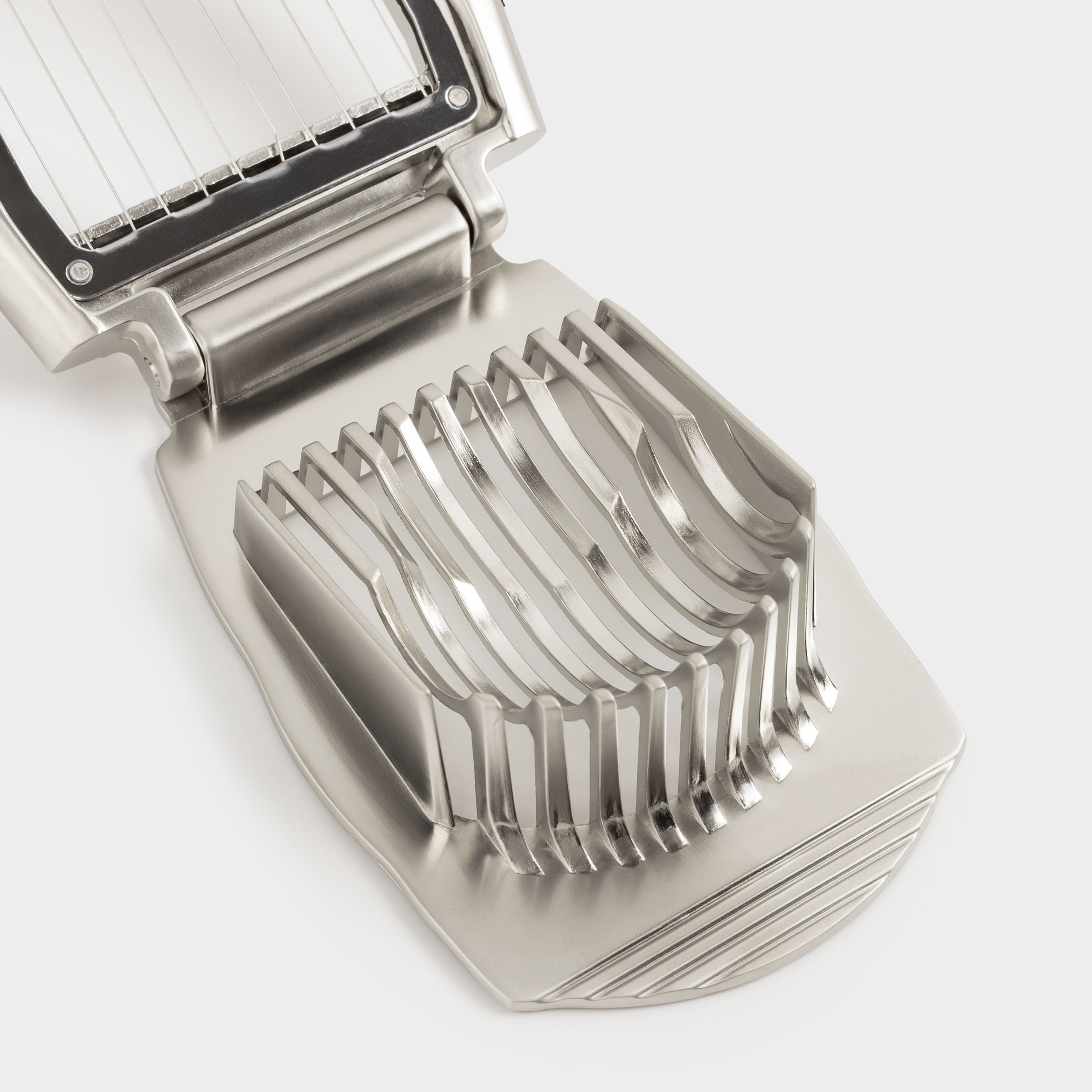 Egg slicer, 11 cm, metal / plastic, Accelerated