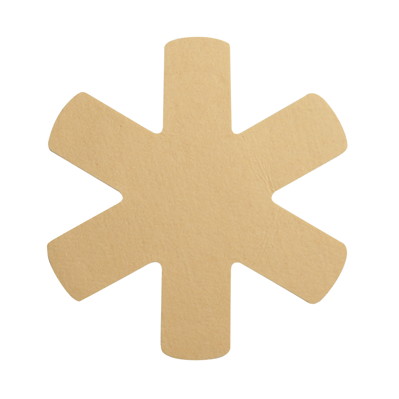 Set of pan protectors, 3 pcs, 38/34/27 cm, felt, gray / beige, Assist