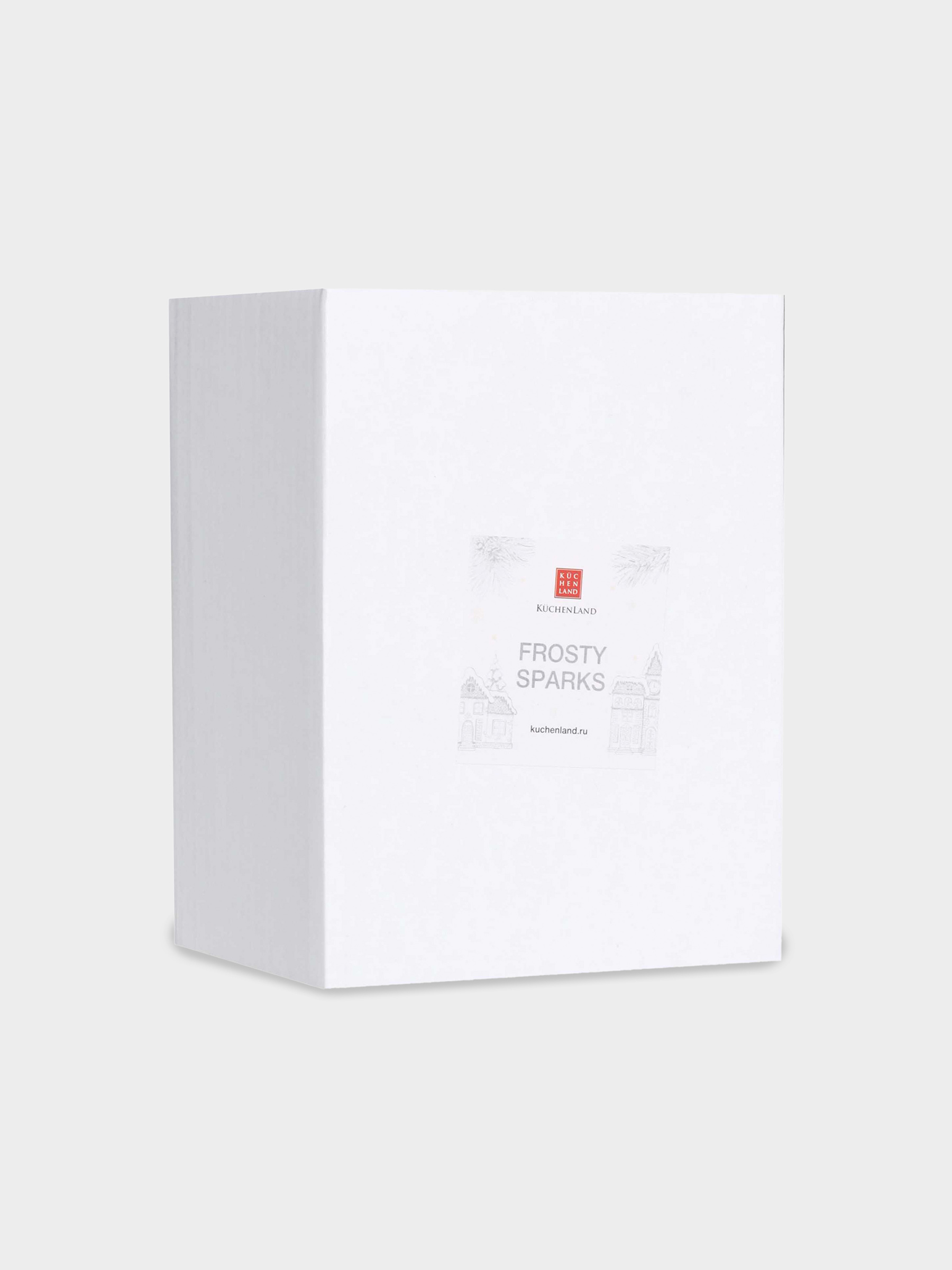 Kitchen accessories stand, 15 cm, ceramic, white, House, House shape, image-2