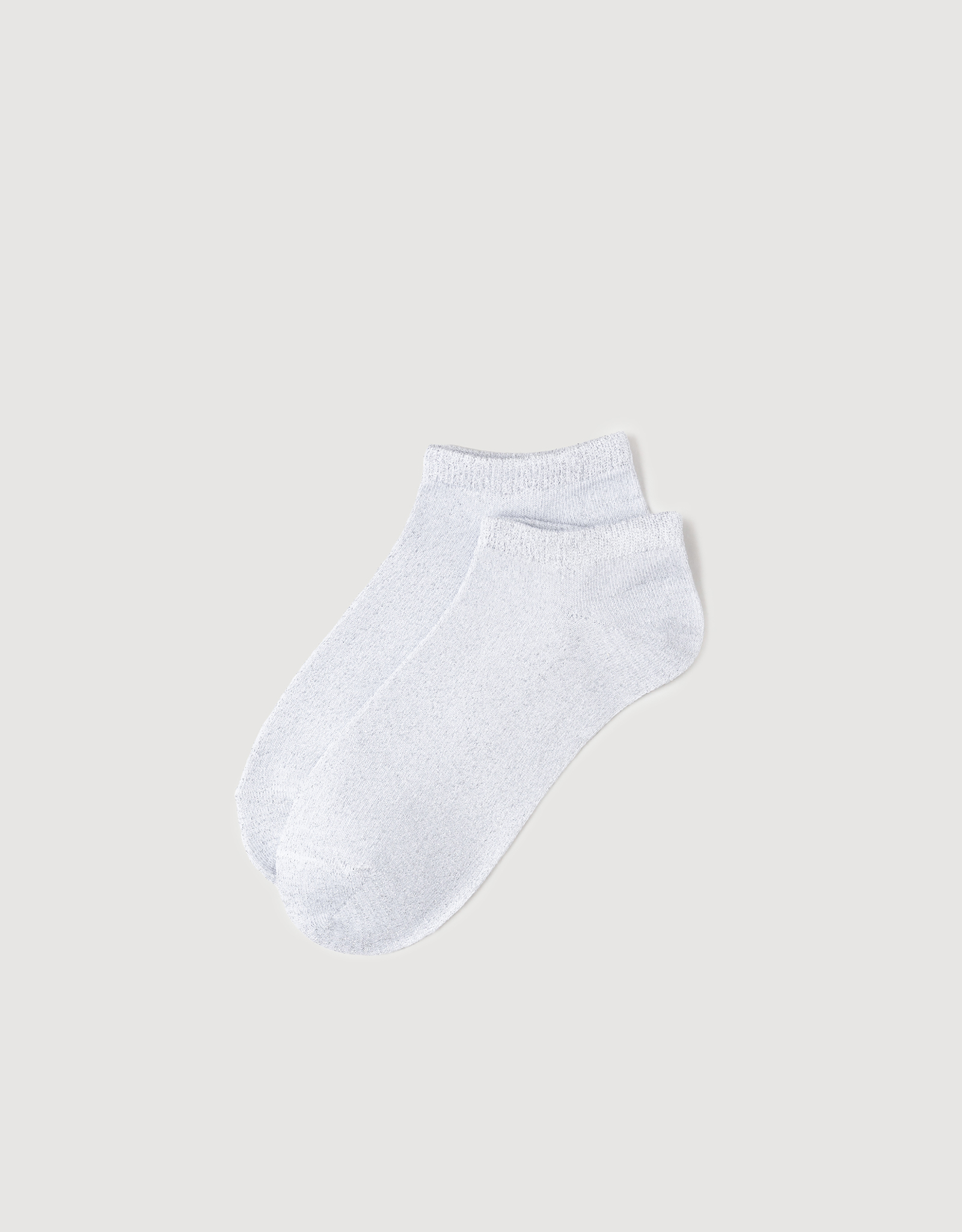 Women's socks, p. 36-38, cotton / polyester, white, Glint