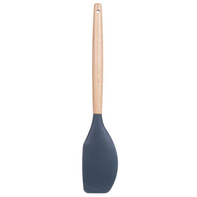 Spatula, 31 cm, silicone / wood, gray, Weekend ,image-0