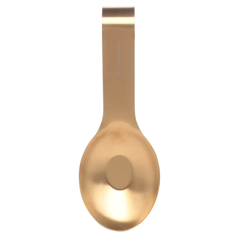 Spoon stand, 25 cm, steel, gold, Device Gold