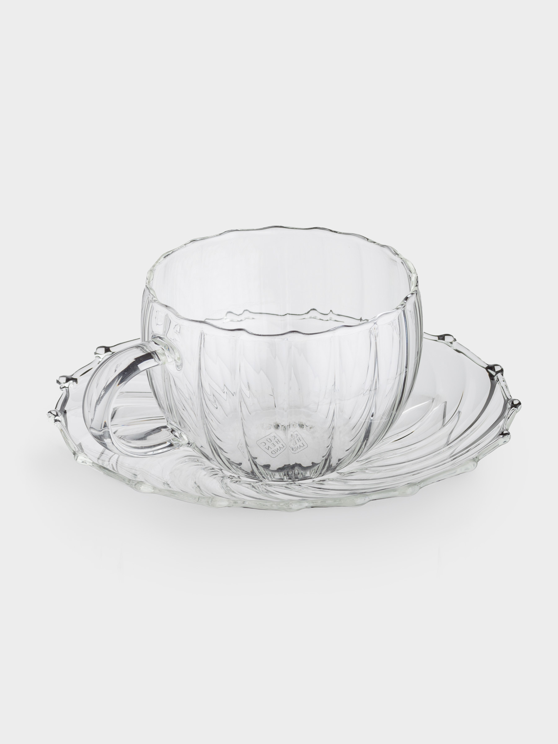 Tea pair, 1 pers, 2 items, 360 ml, glass B, Camellia, image-2