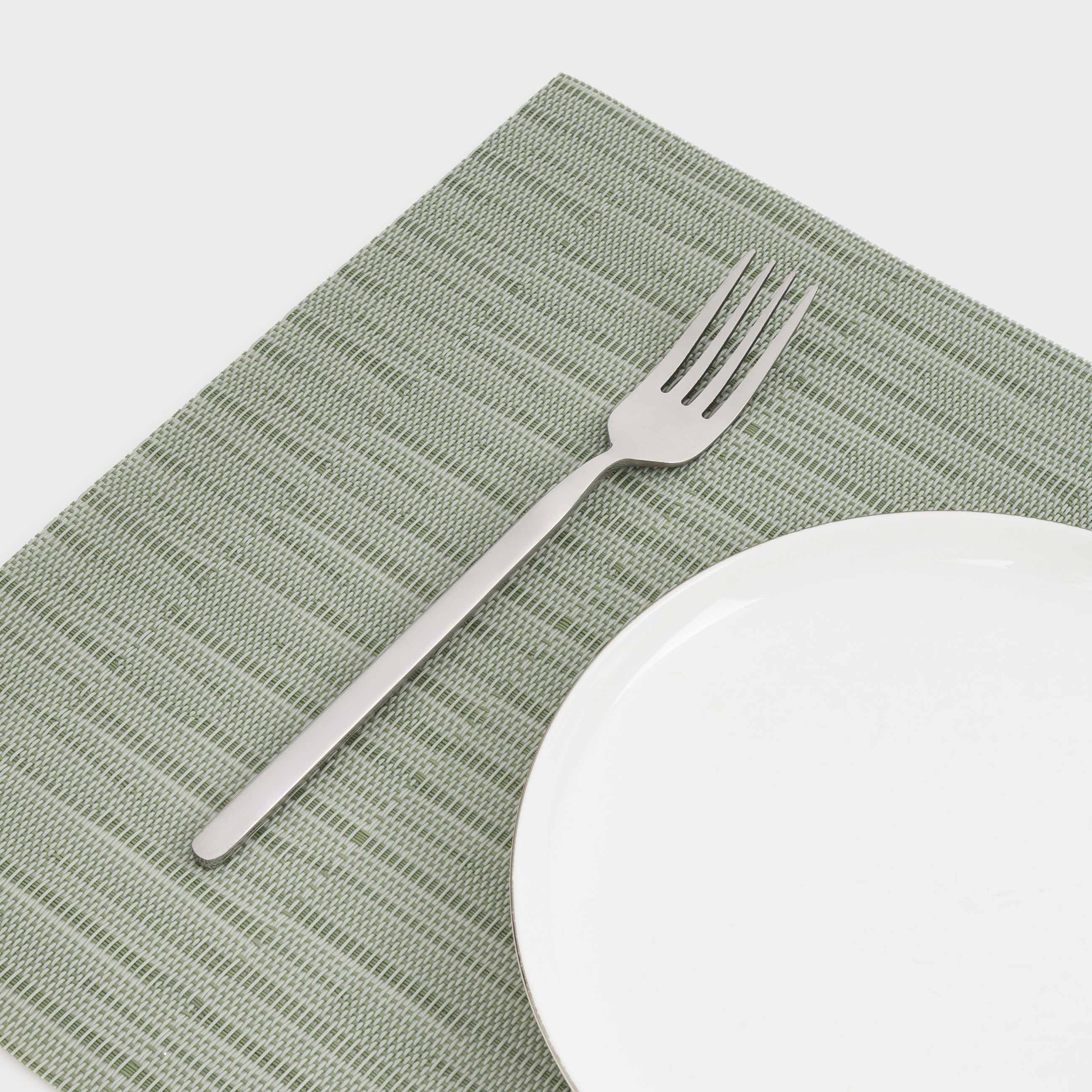 Placemat, 30x45 cm, PVC / polyester, rectangular, menthol, Solid, image-4