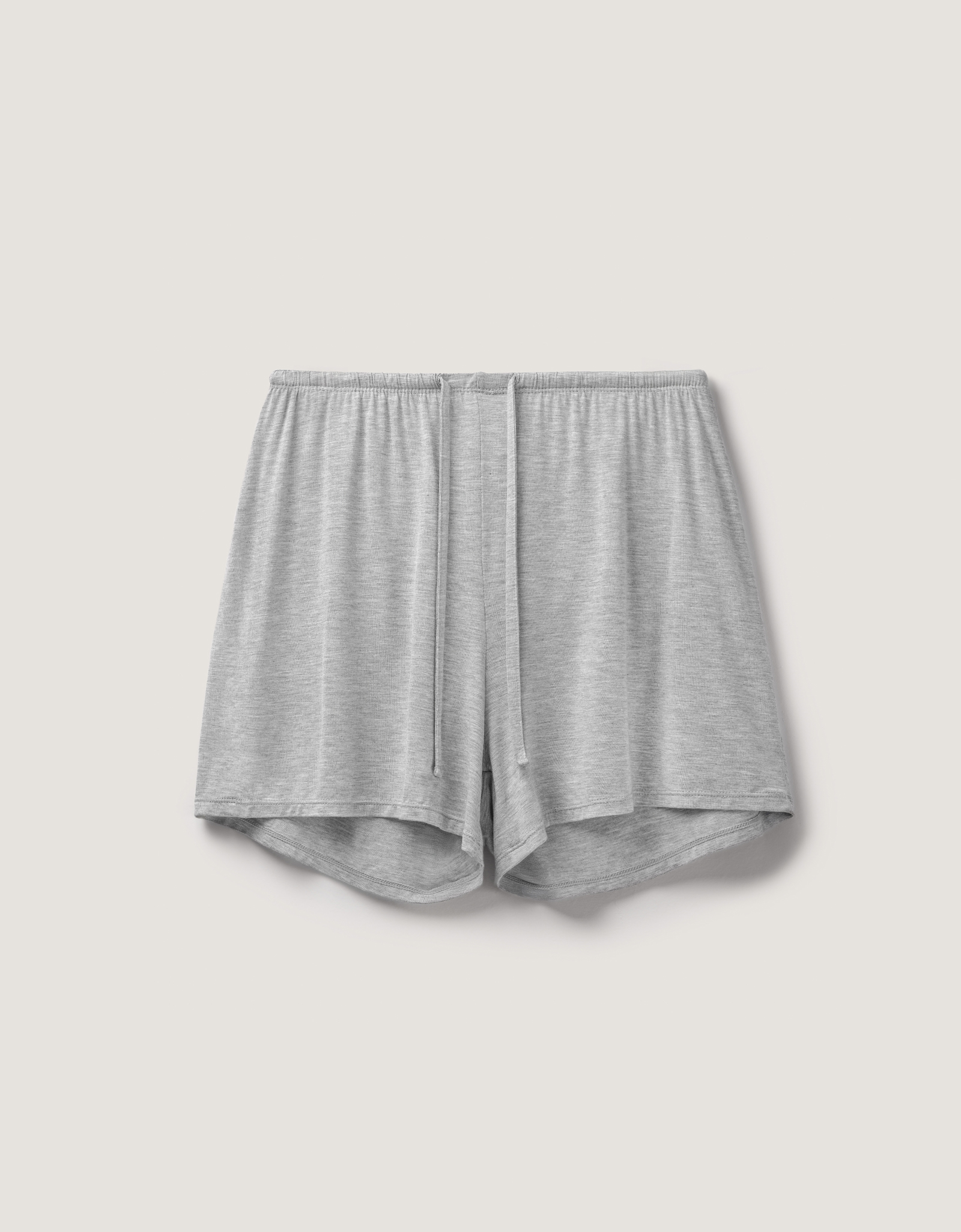 Women's shorts, homewear, size S, bamboo, grey melange, Rima, image-5