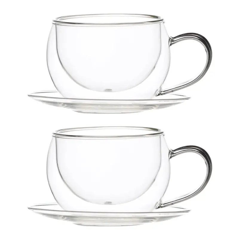 Tea pair, 2 persons, 4 items, 270 ml, glass B, Air