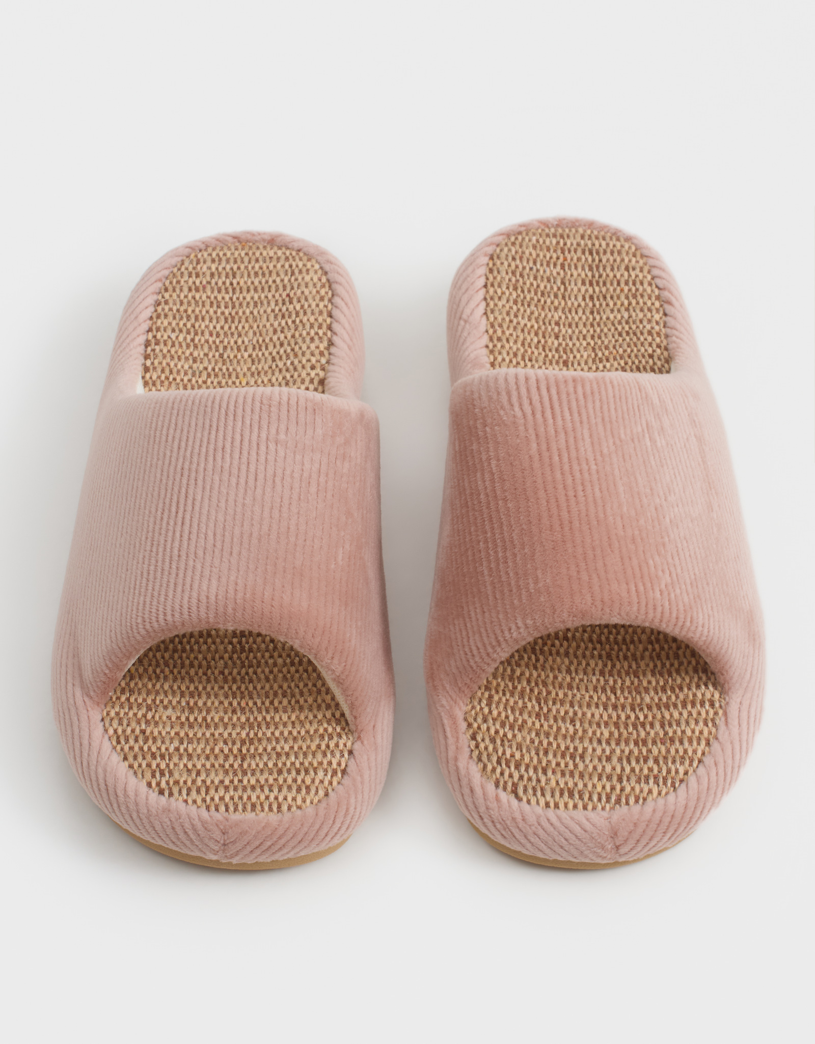 Slippers for women, home, polyester/spandex, peach, Isla, image-3