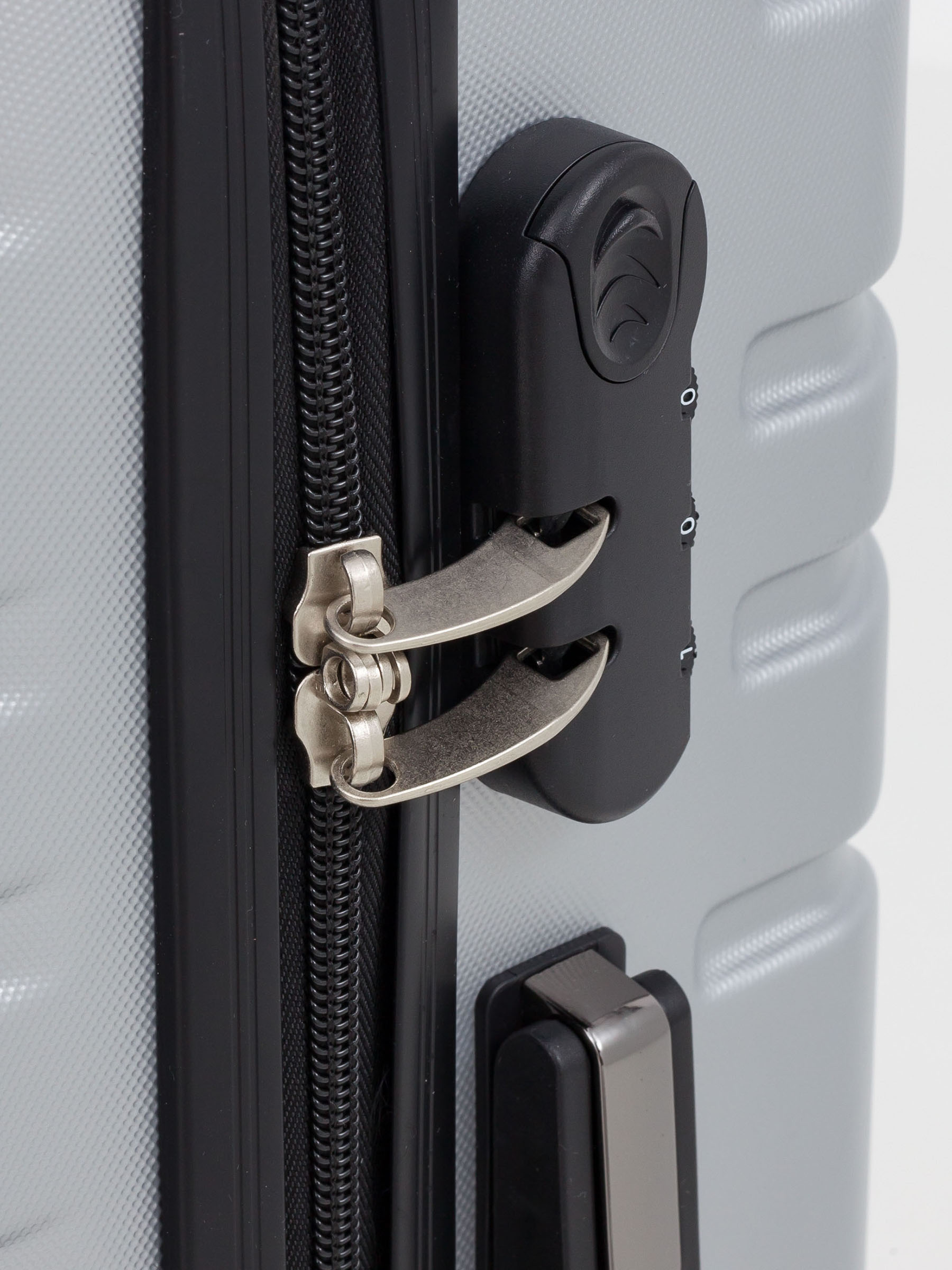 Suitcase M, 45x25x67 cm, 3,4 kg, with lock, plastic, graphite, Travel comfort, image-10