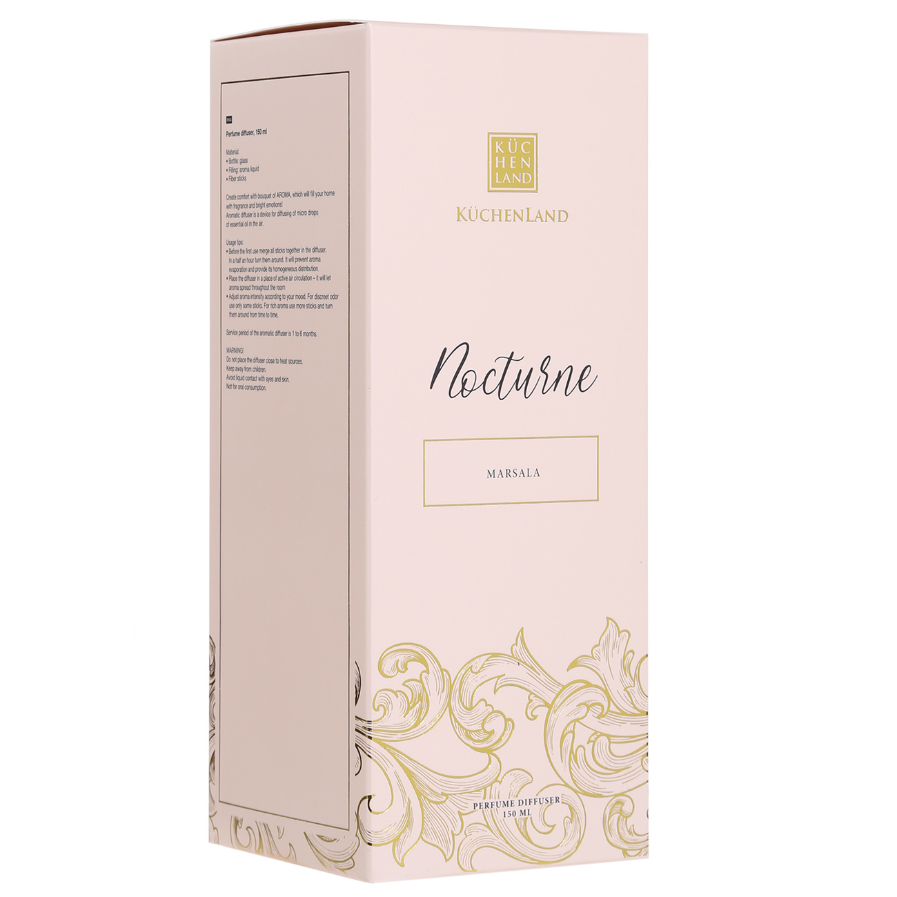 Perfume diffuser, 150 ml, Marsala, Nocturne