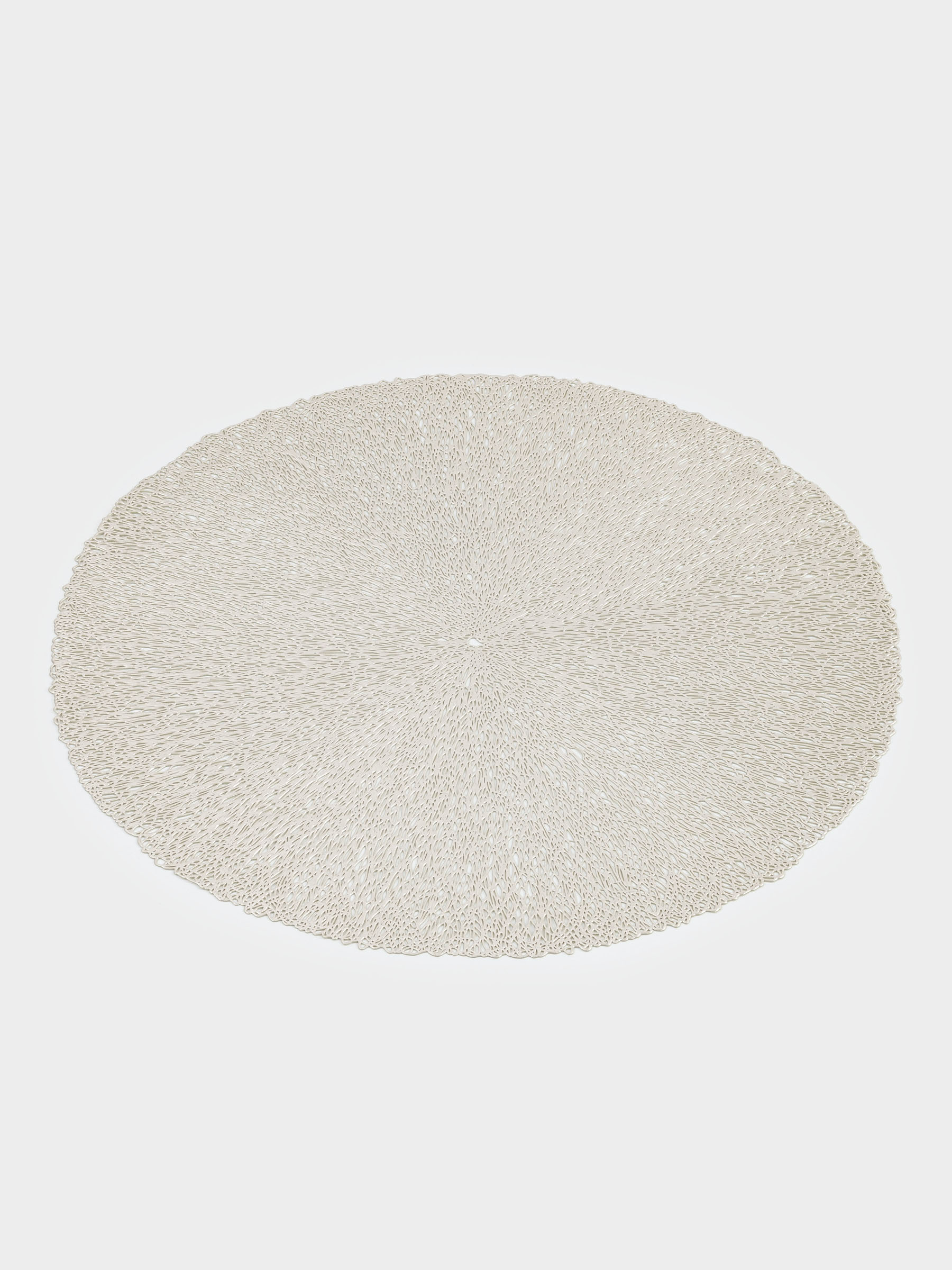 Napkin for appliances, 38 cm, PVC, round, golden, Azhur, image-1