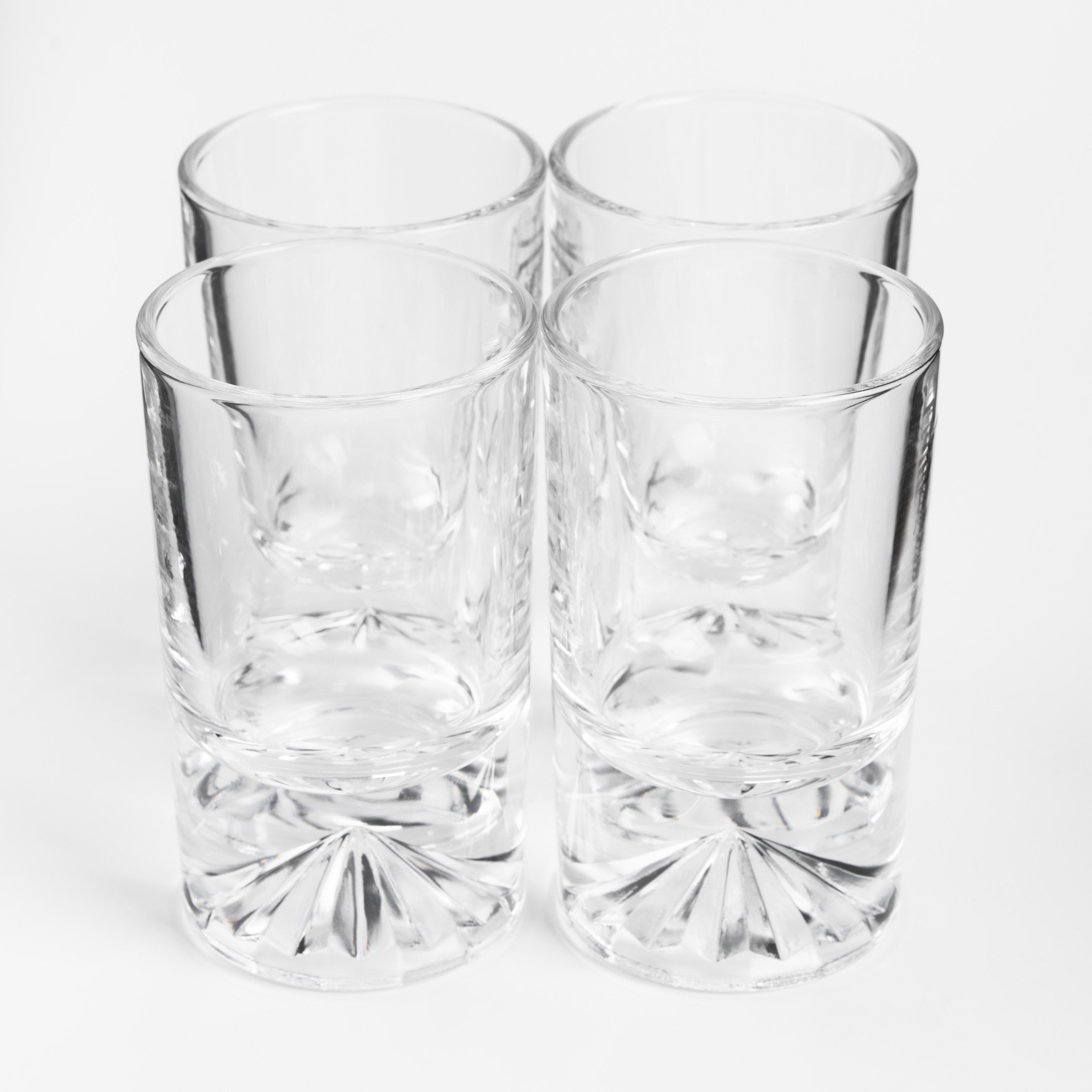 Vodka shot glass, 50 ml, 4 pcs, glass, Acme, image-1