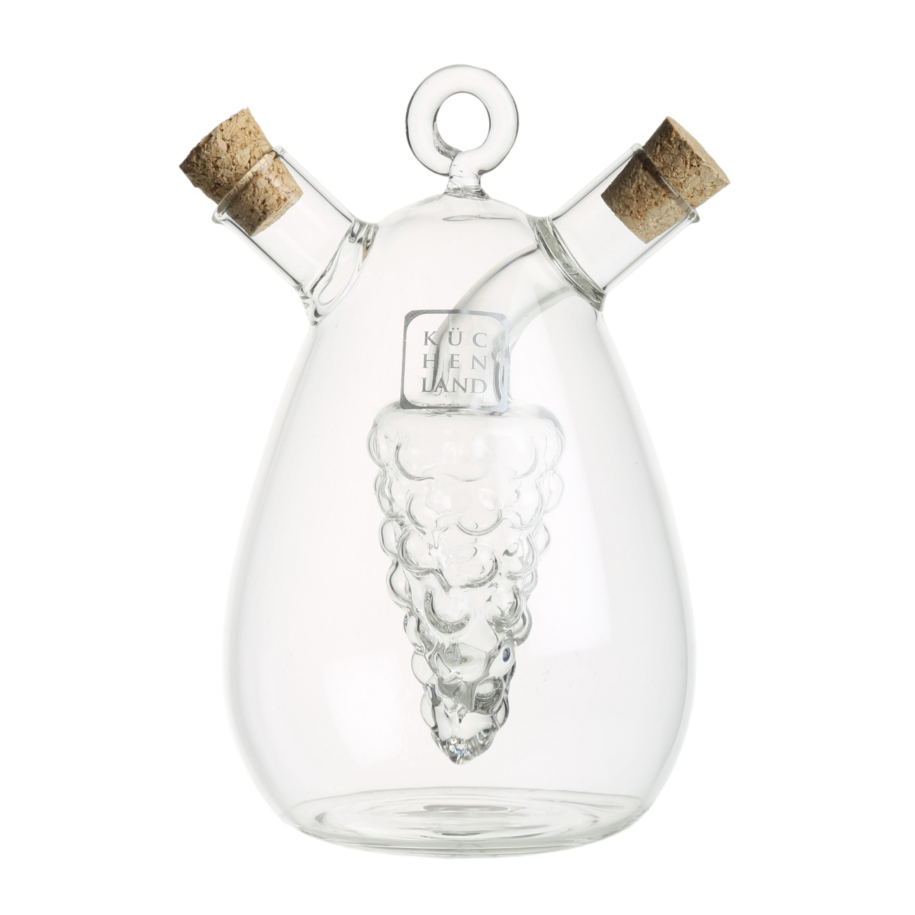 Oil and vinegar container, 400/35 ml, used glass, Comfort Shape, image-0
