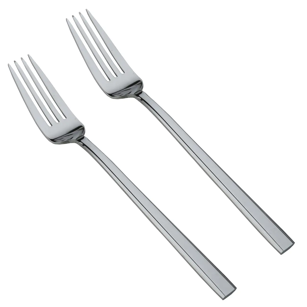 Dining fork, 2 pcs, steel, Rome, image-0