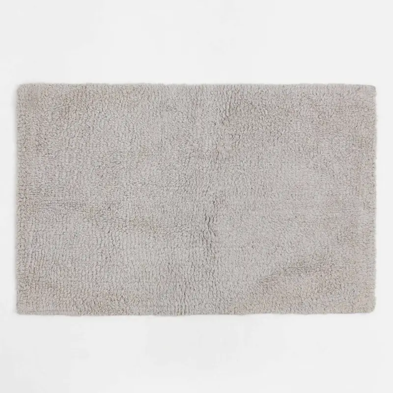 Mat, 50x80 cm, cotton, grey, Cottony