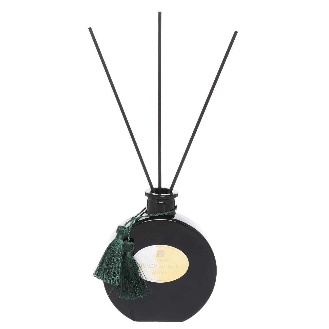 Aroma diffuser, 200 ml, with brush, Green, Summer Soothing, Mistral