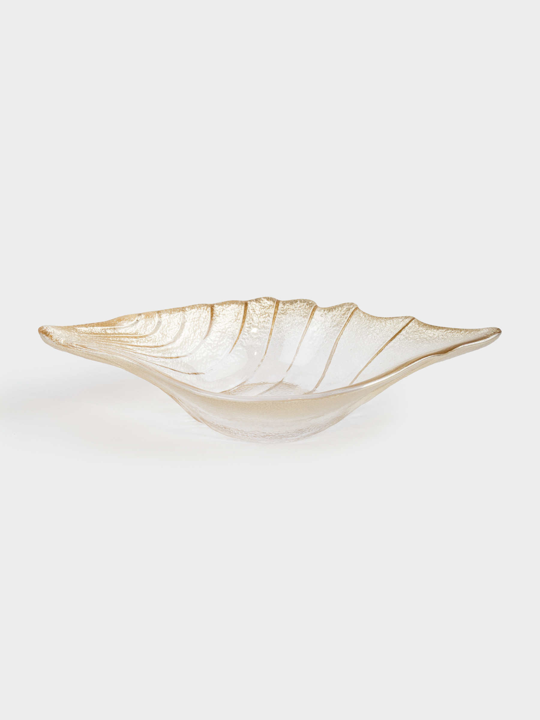 Dish, 22x12x5 cm, glass R, beige, Gradient, Shell, Seaside, image-5