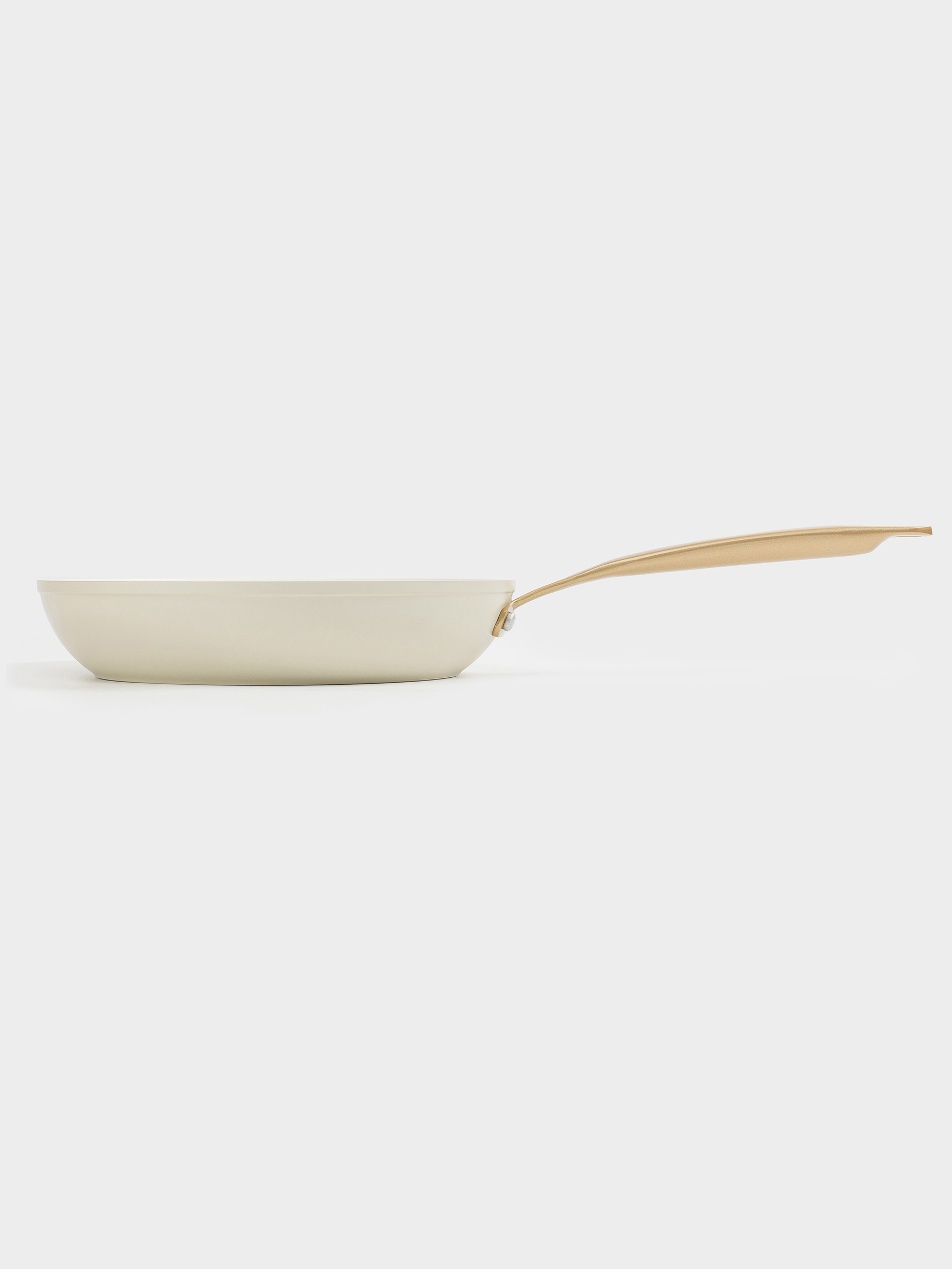 Frying pan, 24 cm, coated, aluminum, milky, Piatto gold, image-4